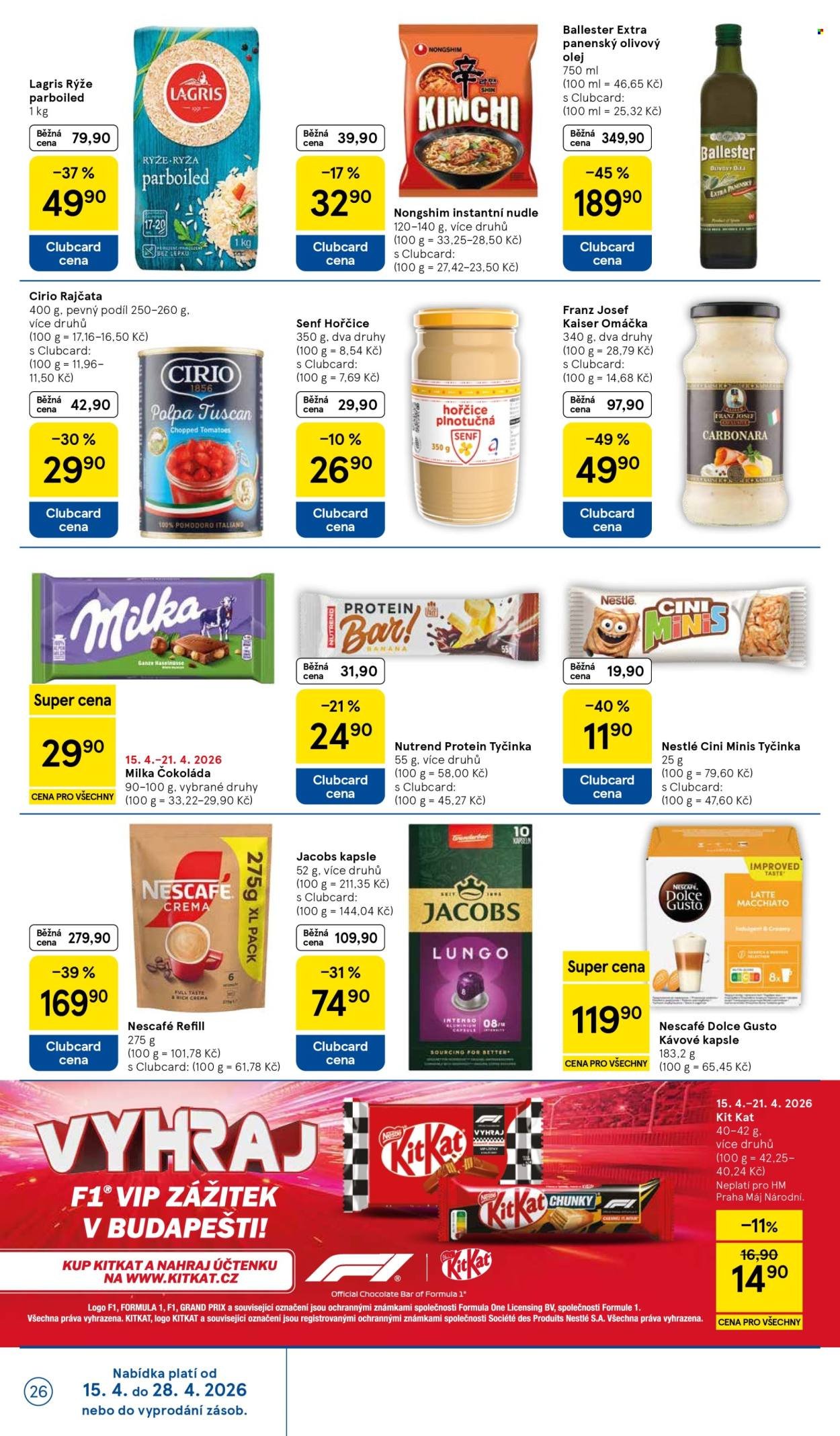 TESCO leták - Počítejte s námi (2026-04-15 - 2026-04-21)