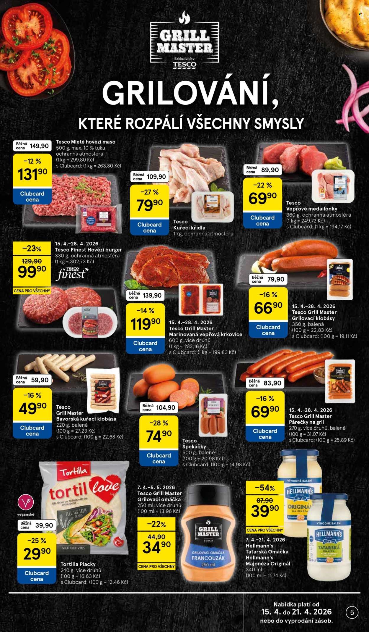 TESCO leták - Počítejte s námi (2026-04-15 - 2026-04-21)