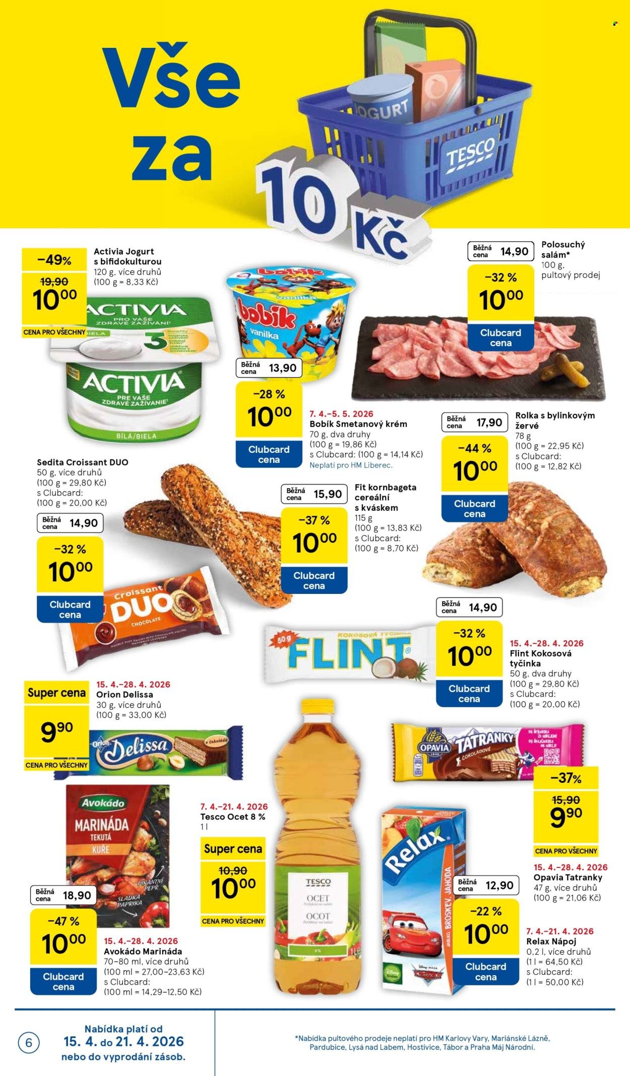 TESCO leták - Počítejte s námi (2026-04-15 - 2026-04-21)
