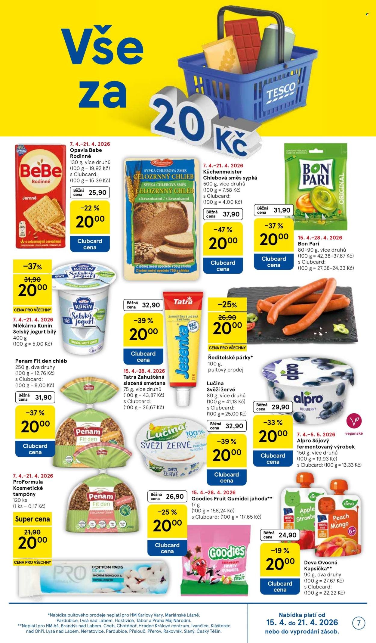 TESCO leták - Počítejte s námi (2026-04-15 - 2026-04-21)