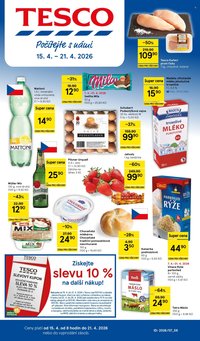 TESCO leták - Počítejte s námi (2026-04-15 - 2026-04-21)