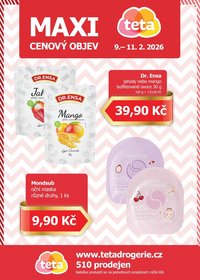 TETA DROGERIE leták - Maxi cenový objev (2026-02-09 - 2026-02-11)