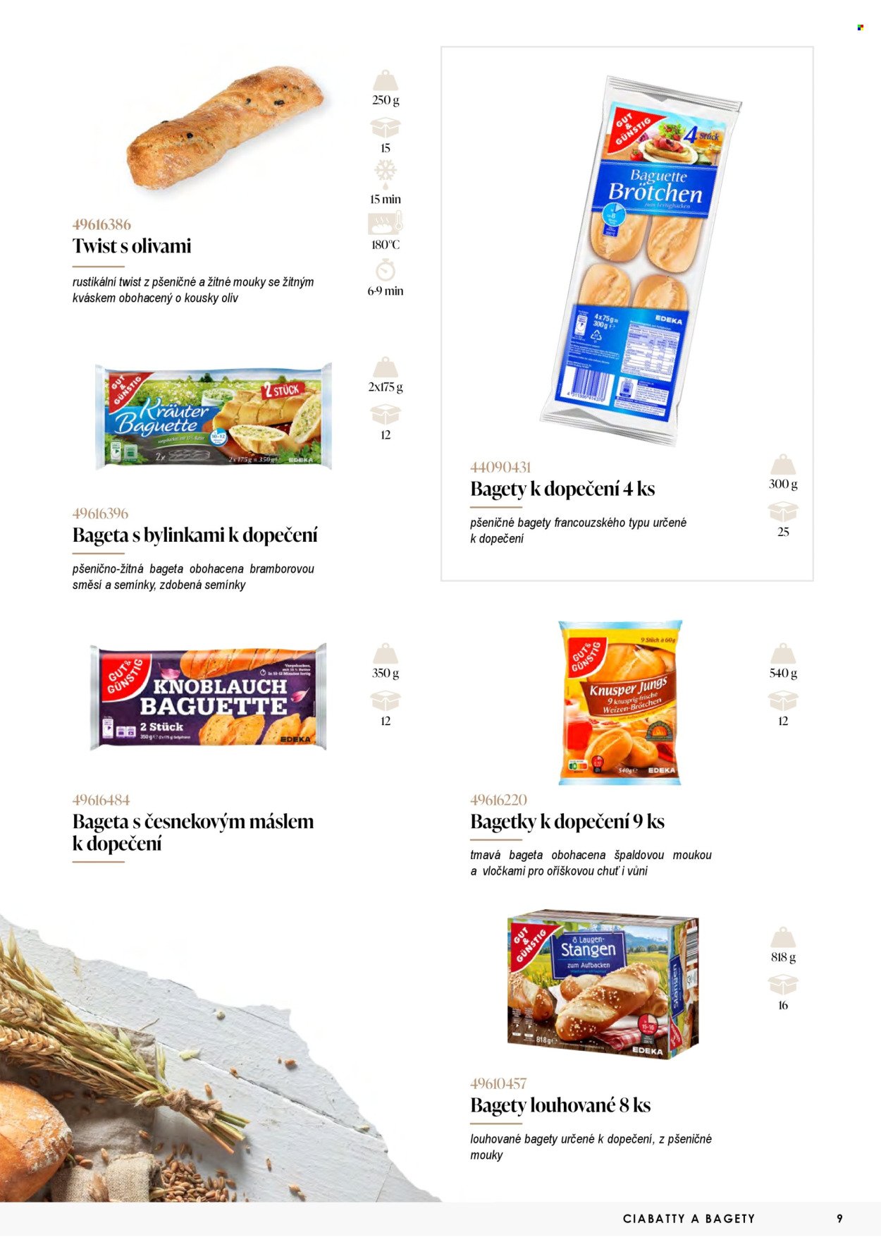 JIP leták - Pečivo