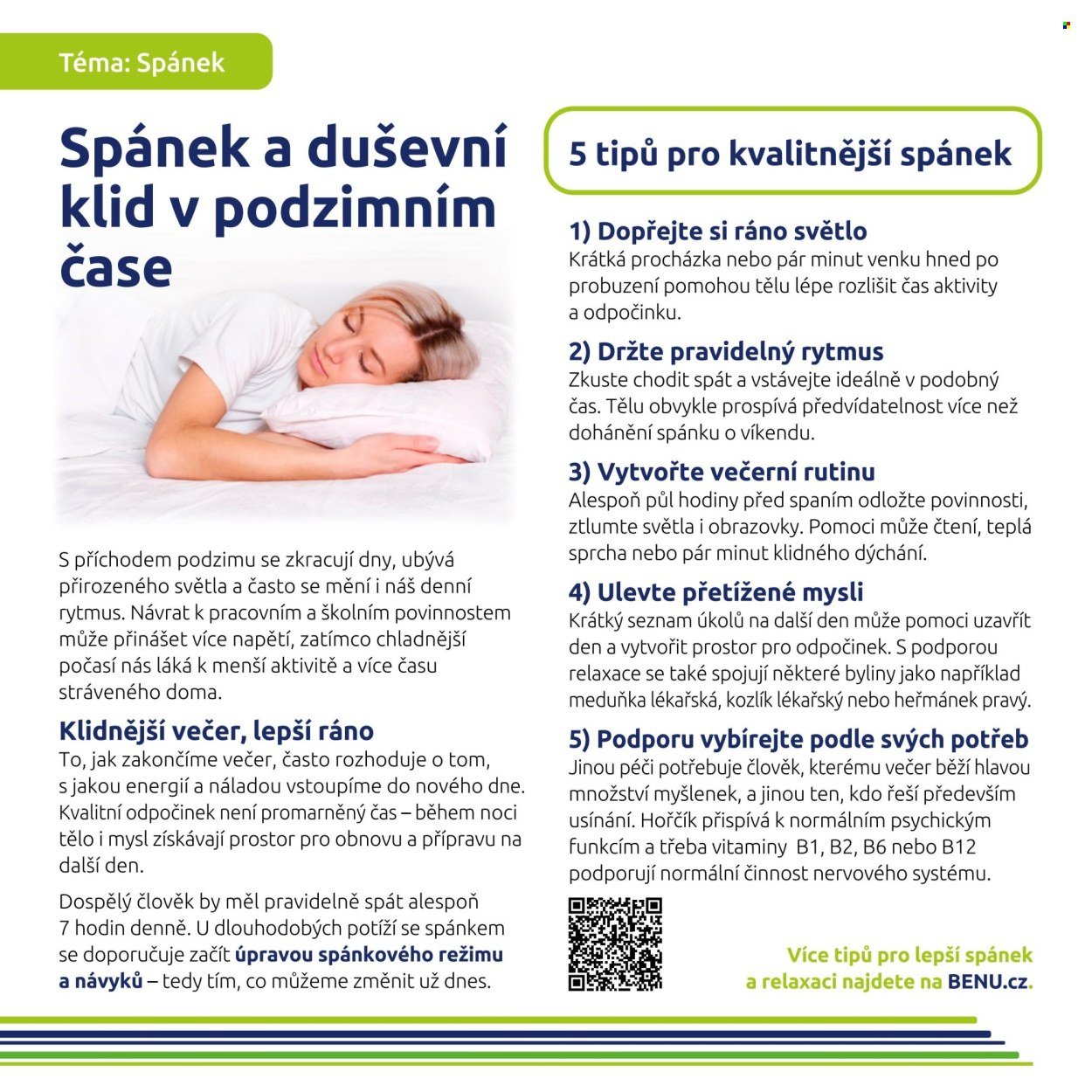 BENU LÉKÁRNA leták - Buďte aktivní i na podzim