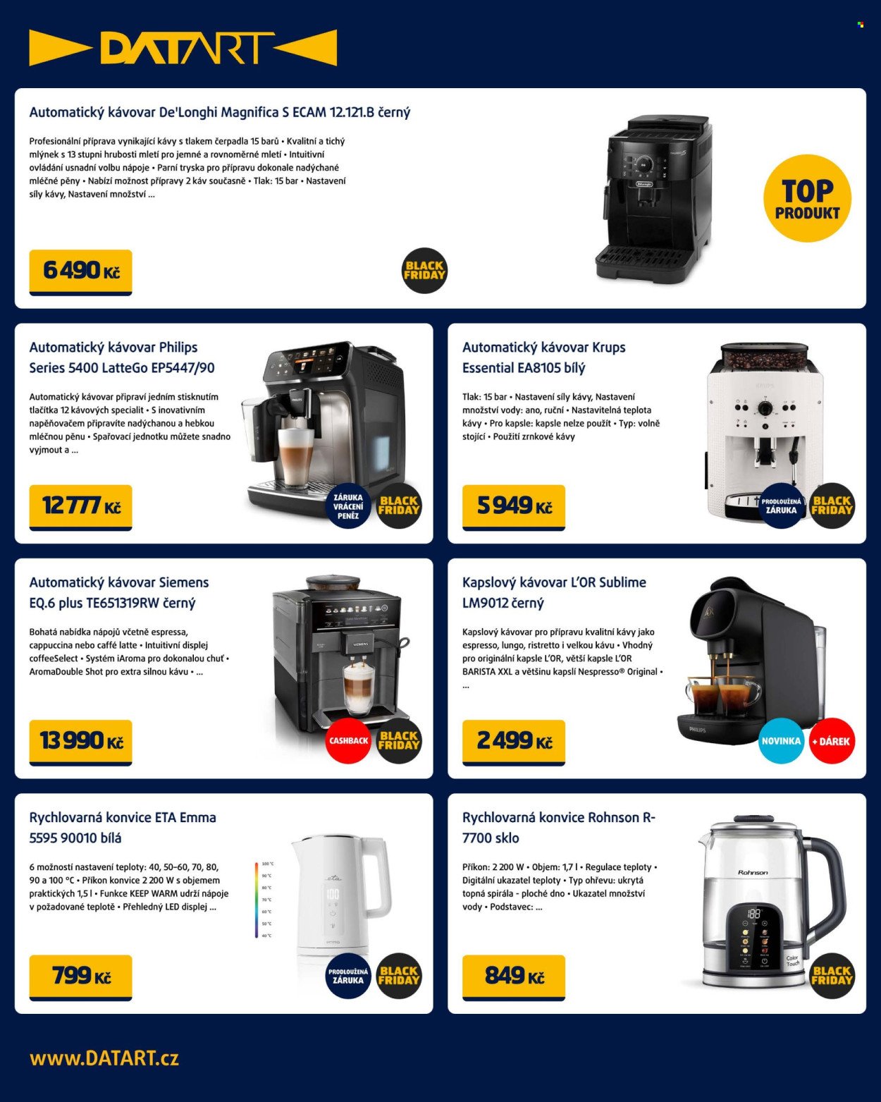 DATART leták - Black Friday (2025-11-10 - 2025-11-16)