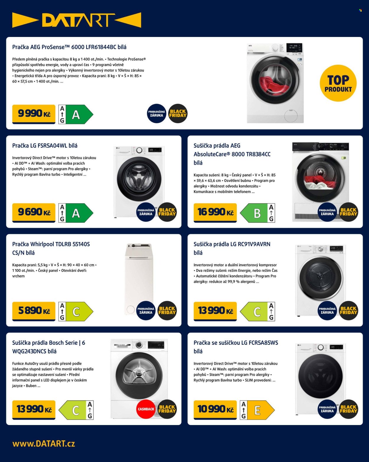 DATART leták - Black Friday (2025-11-10 - 2025-11-16)