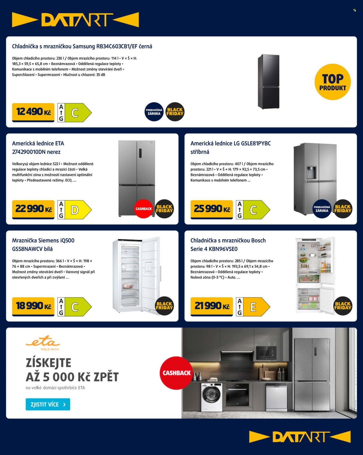 DATART leták - Black Friday (2025-11-10 - 2025-11-16)