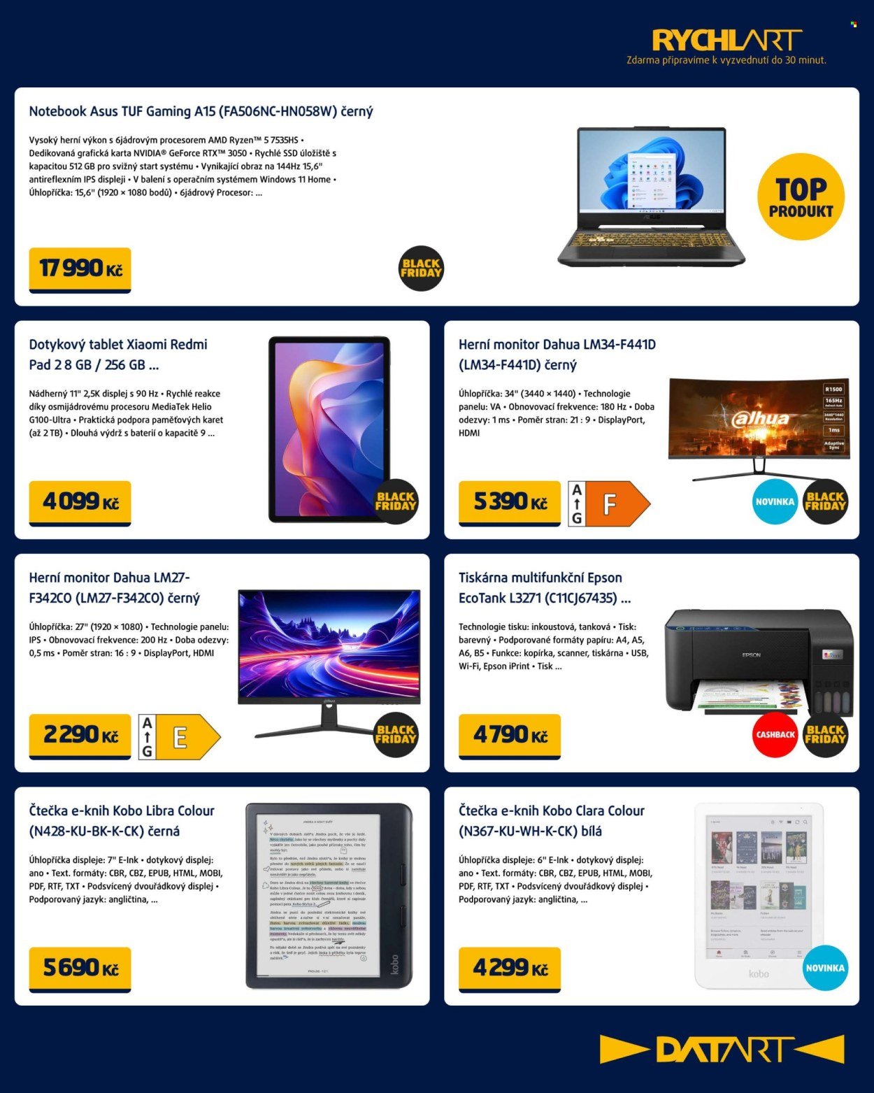DATART leták - Black Friday (2025-11-10 - 2025-11-16)