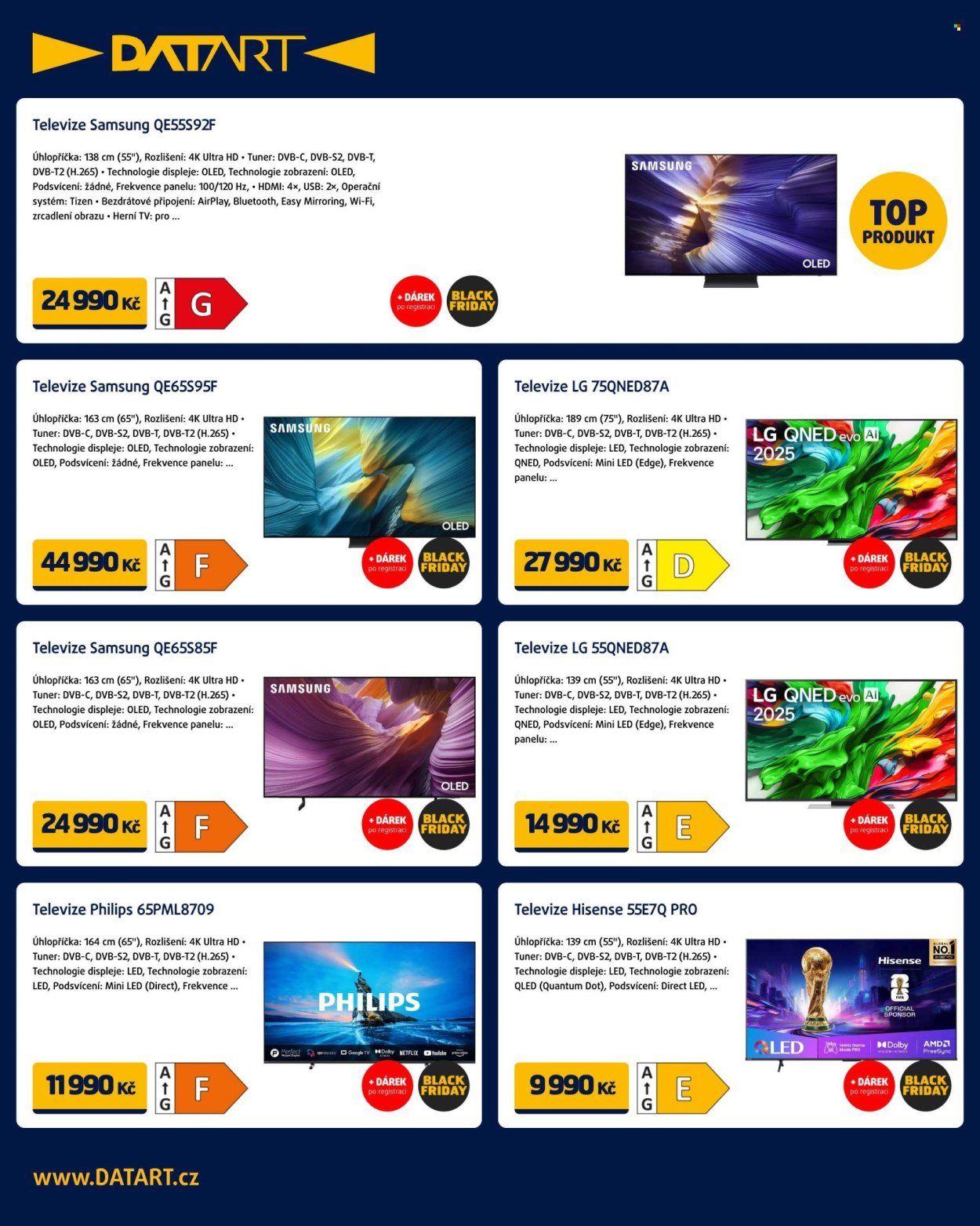 DATART leták - Black Friday (2025-11-10 - 2025-11-16)