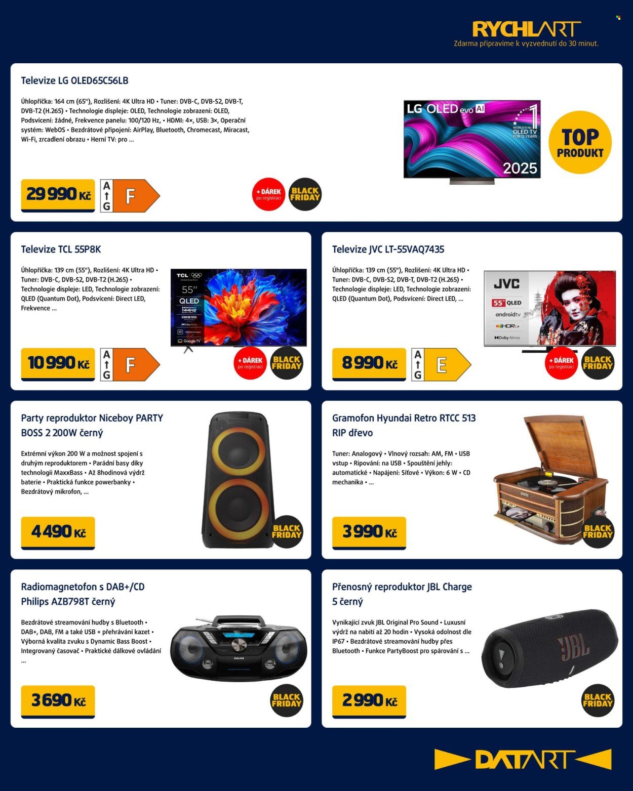 DATART leták - Black Friday (2025-11-10 - 2025-11-16)
