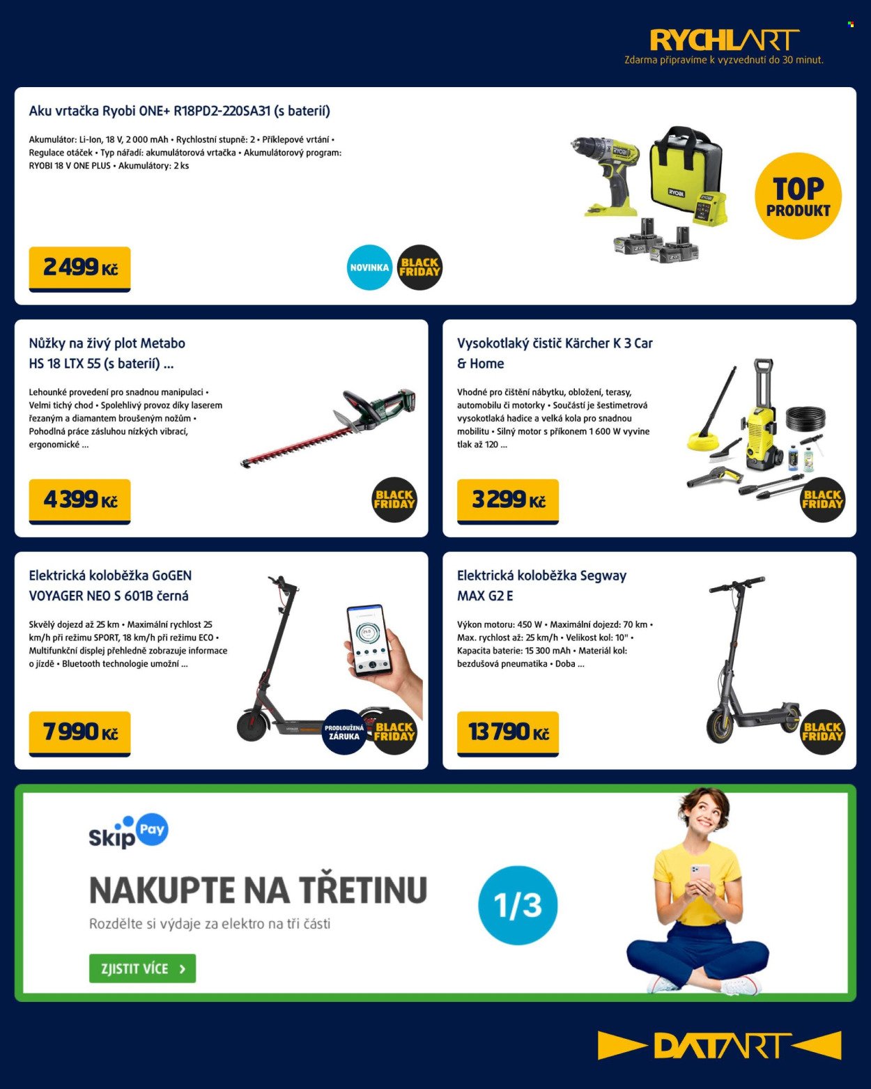 DATART leták - Black Friday (2025-11-10 - 2025-11-16)