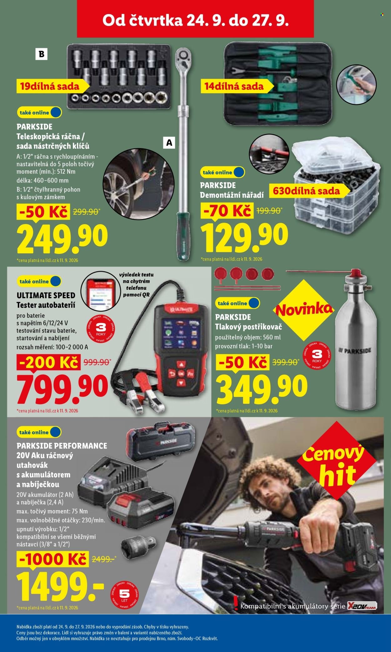 LIDL leták - Spotřební zboží