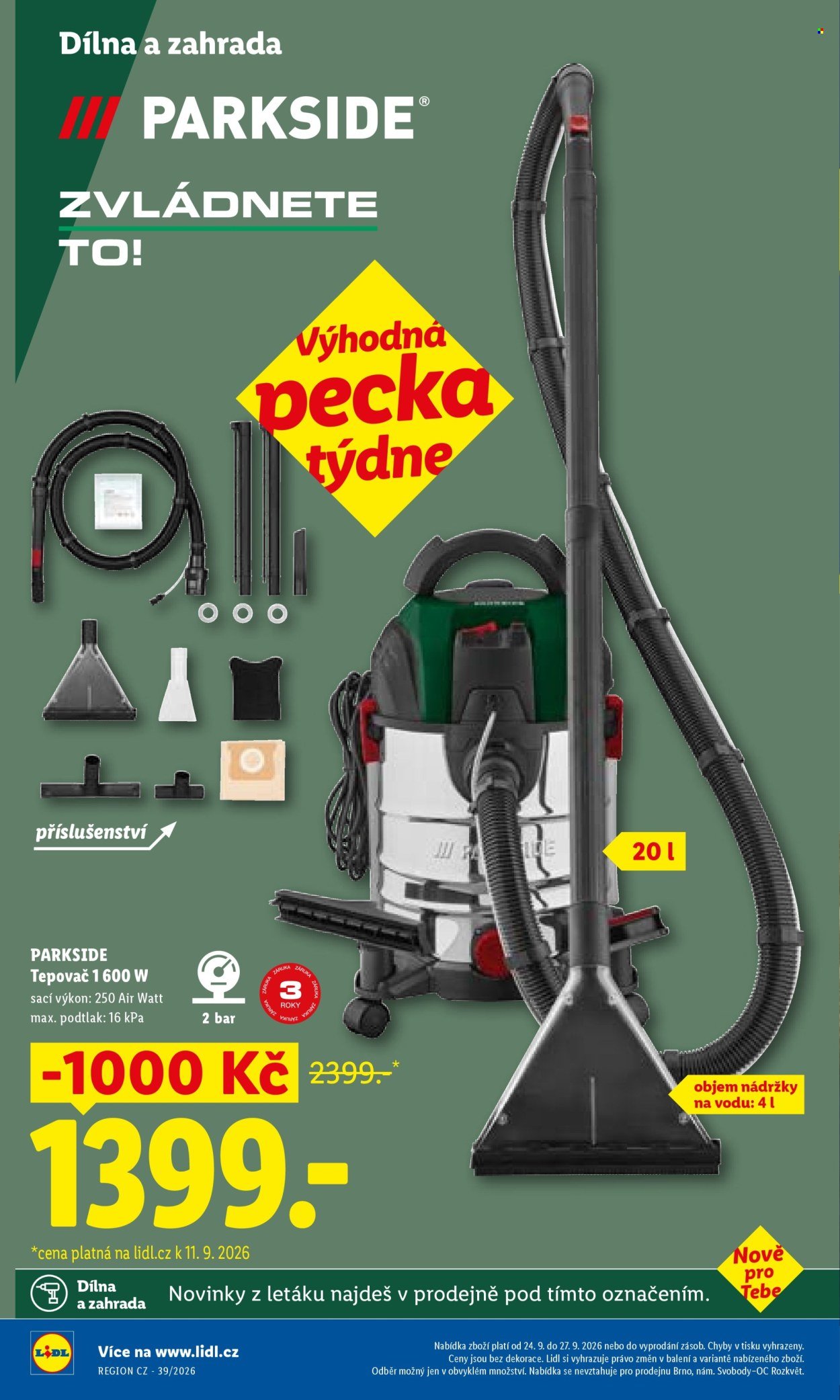 LIDL leták - Spotřební zboží