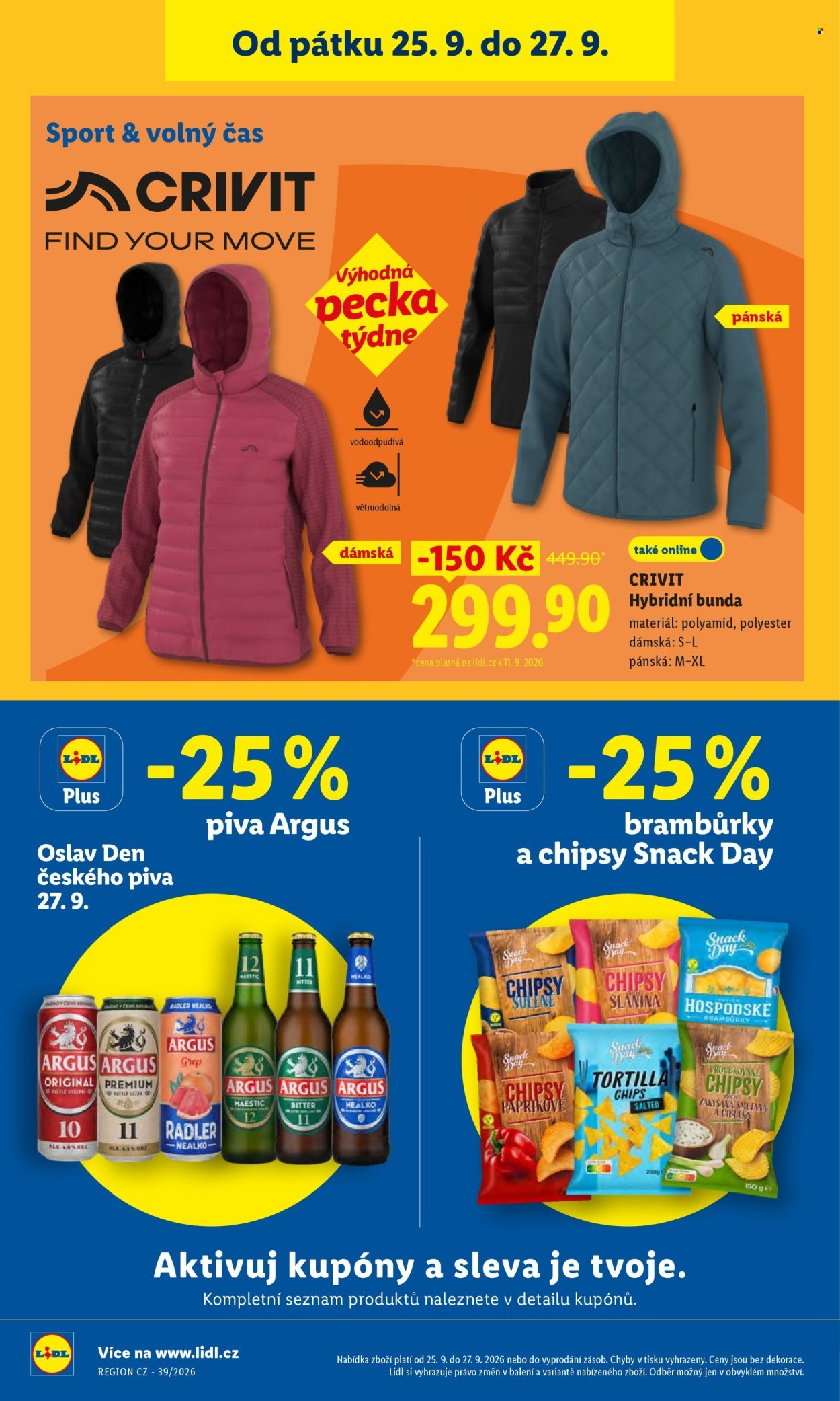 LIDL leták - Spotřební zboží