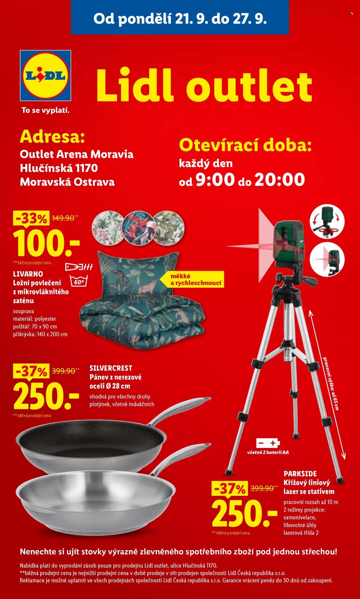 LIDL leták - Spotřební zboží