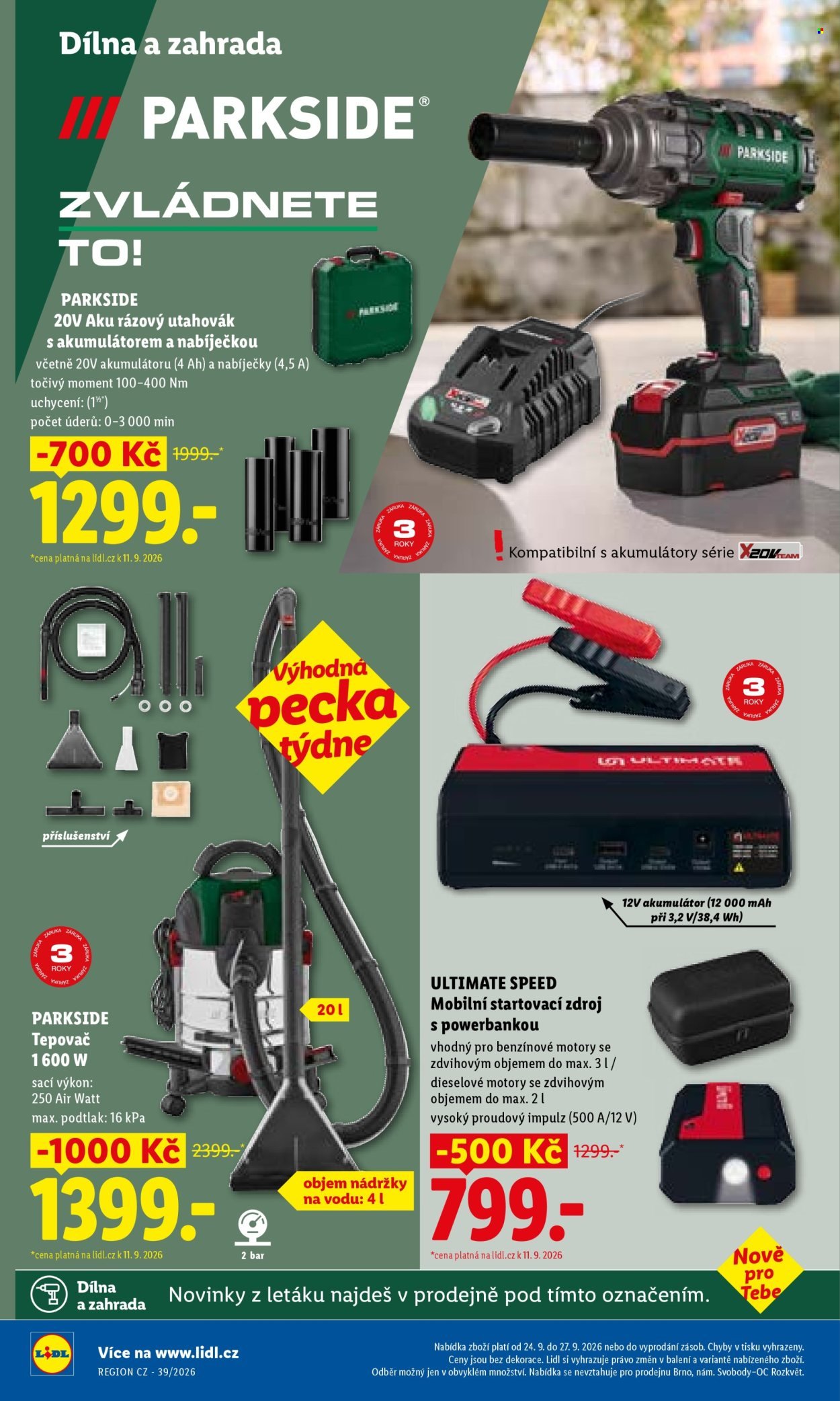 LIDL leták - Spotřební zboží