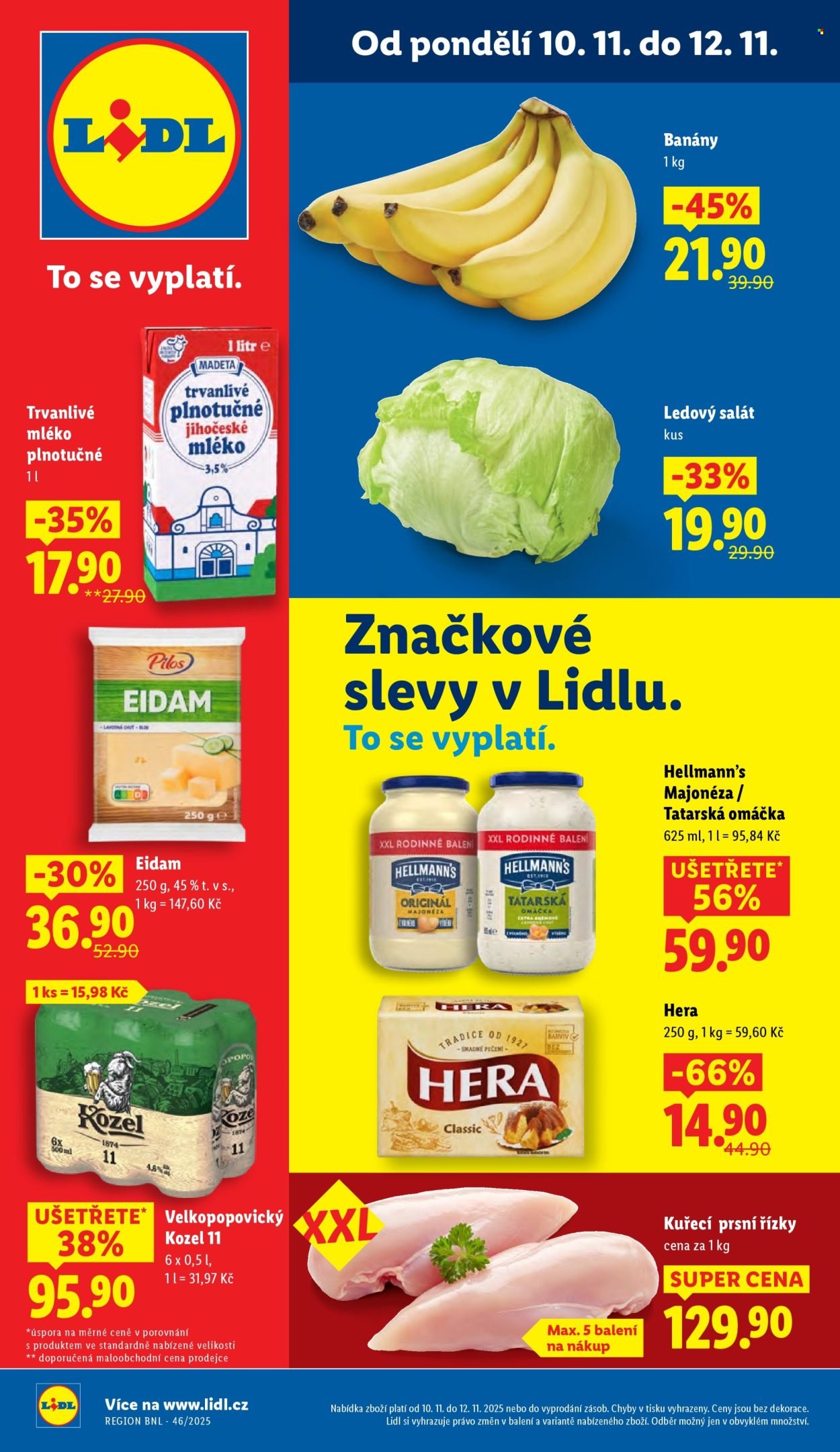 LIDL leták - Od pondělí 10.11.2025 (2025-11-10 - 2025-11-12)