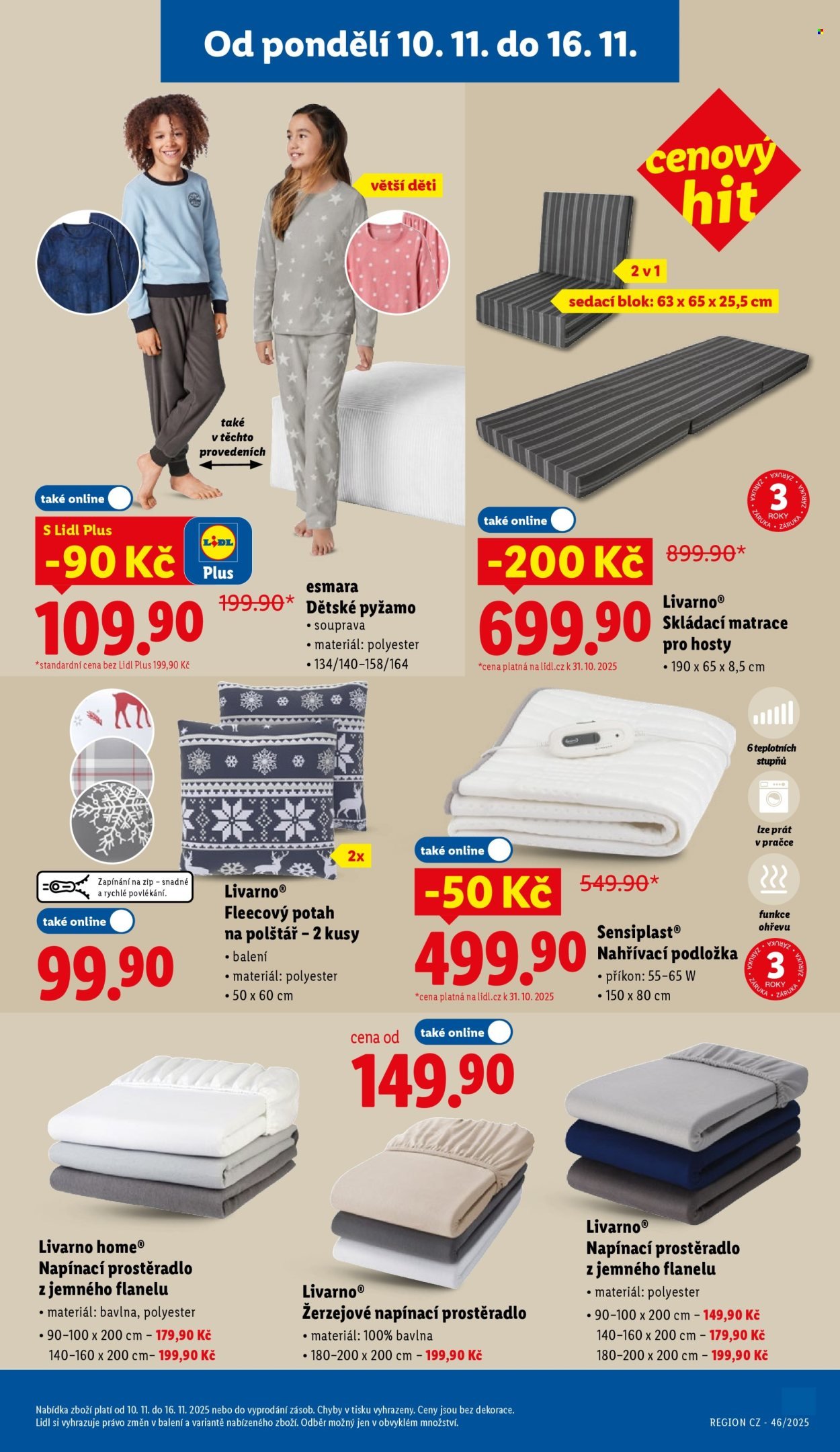 LIDL leták - Od pondělí 10.11.2025 (2025-11-10 - 2025-11-12)