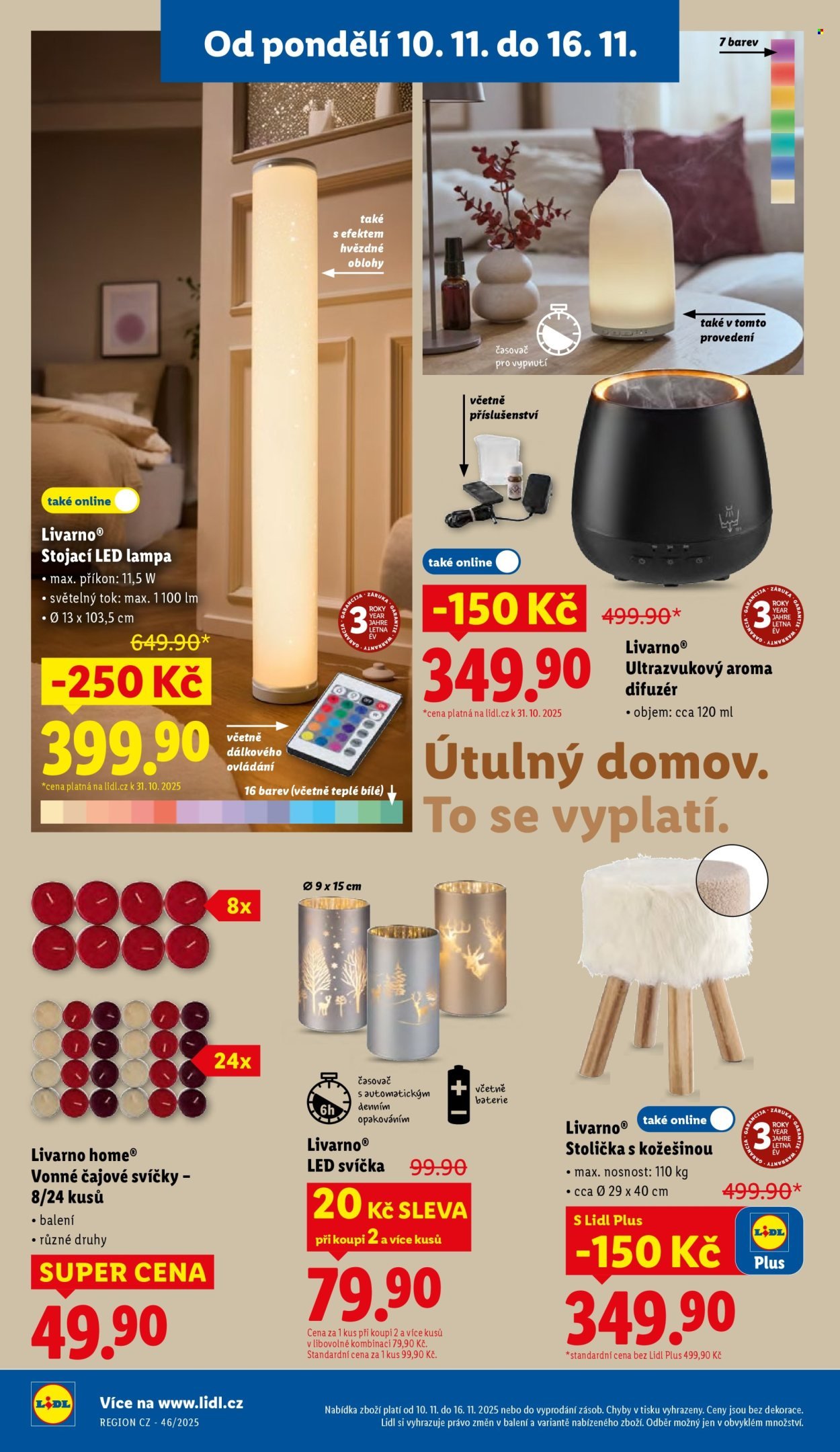 LIDL leták - Od pondělí 10.11.2025 (2025-11-10 - 2025-11-12)