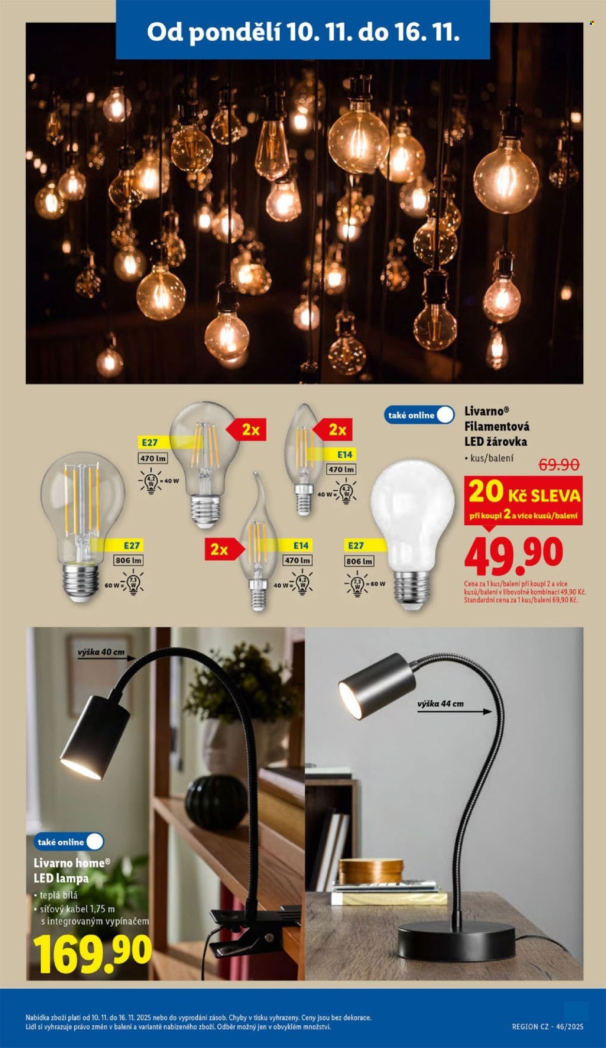 LIDL leták - Od pondělí 10.11.2025 (2025-11-10 - 2025-11-12)