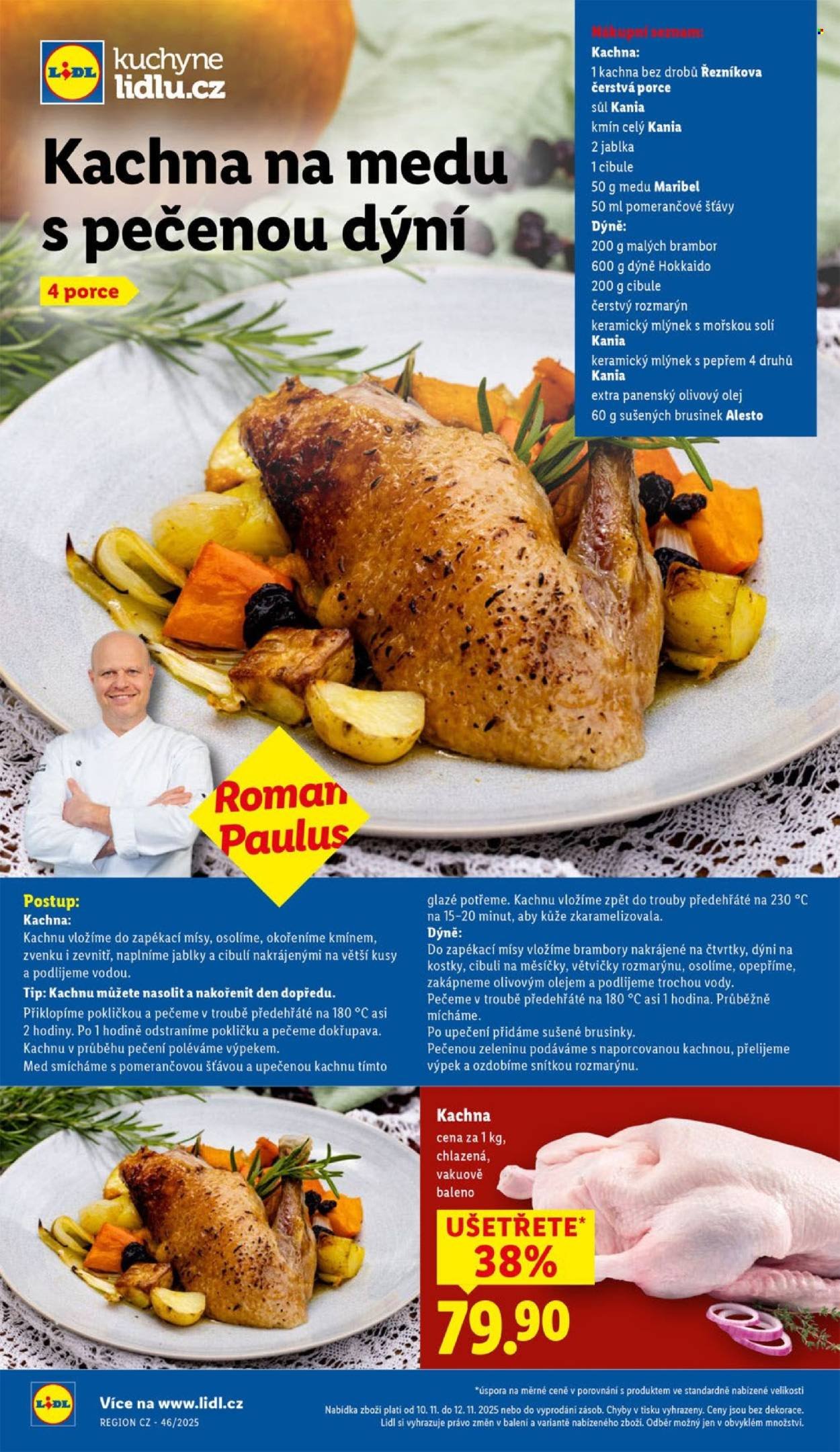 LIDL leták - Od pondělí 10.11.2025 (2025-11-10 - 2025-11-12)