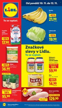 LIDL leták - Od pondělí 10.11.2025 (2025-11-10 - 2025-11-12)