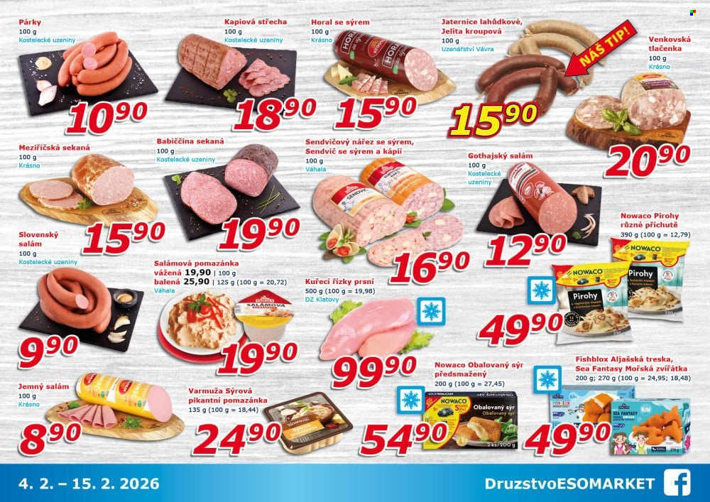 ESO MARKET leták - Od středy 4.2.2026 (2026-02-04 - 2026-02-15)