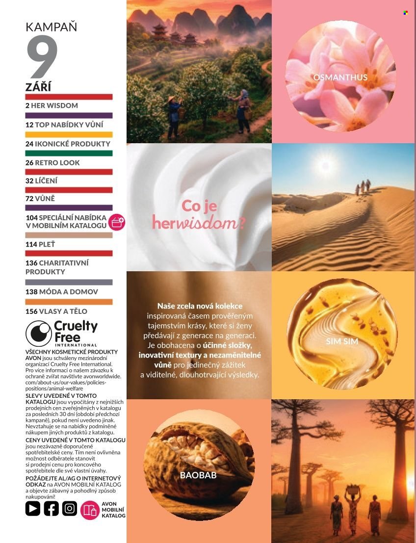 AVON leták - Katalog 9
