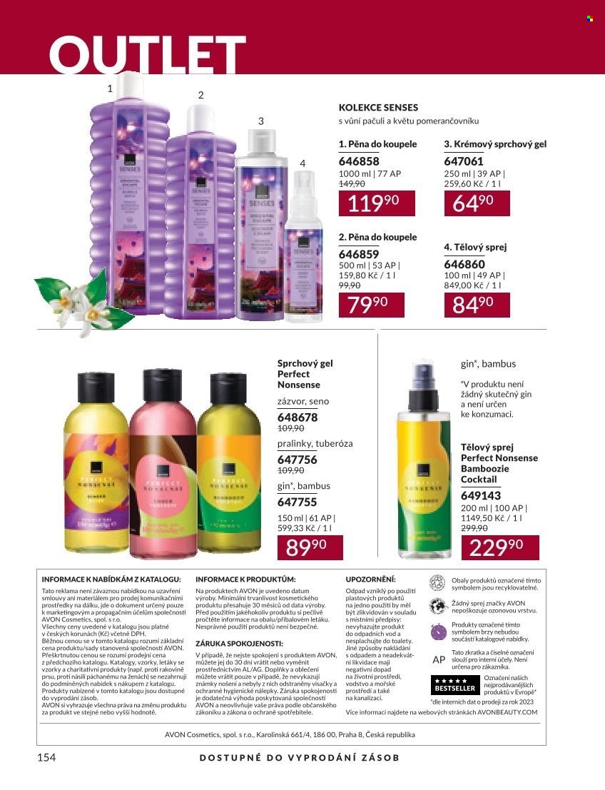 AVON leták - Katalog 9