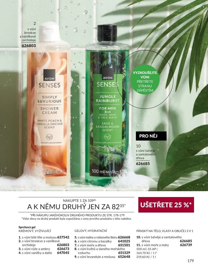 AVON leták - Katalog 9