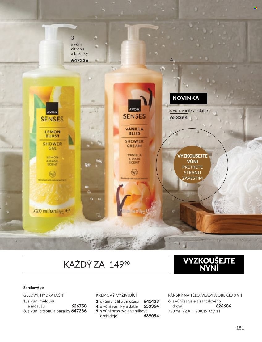 AVON leták - Katalog 9