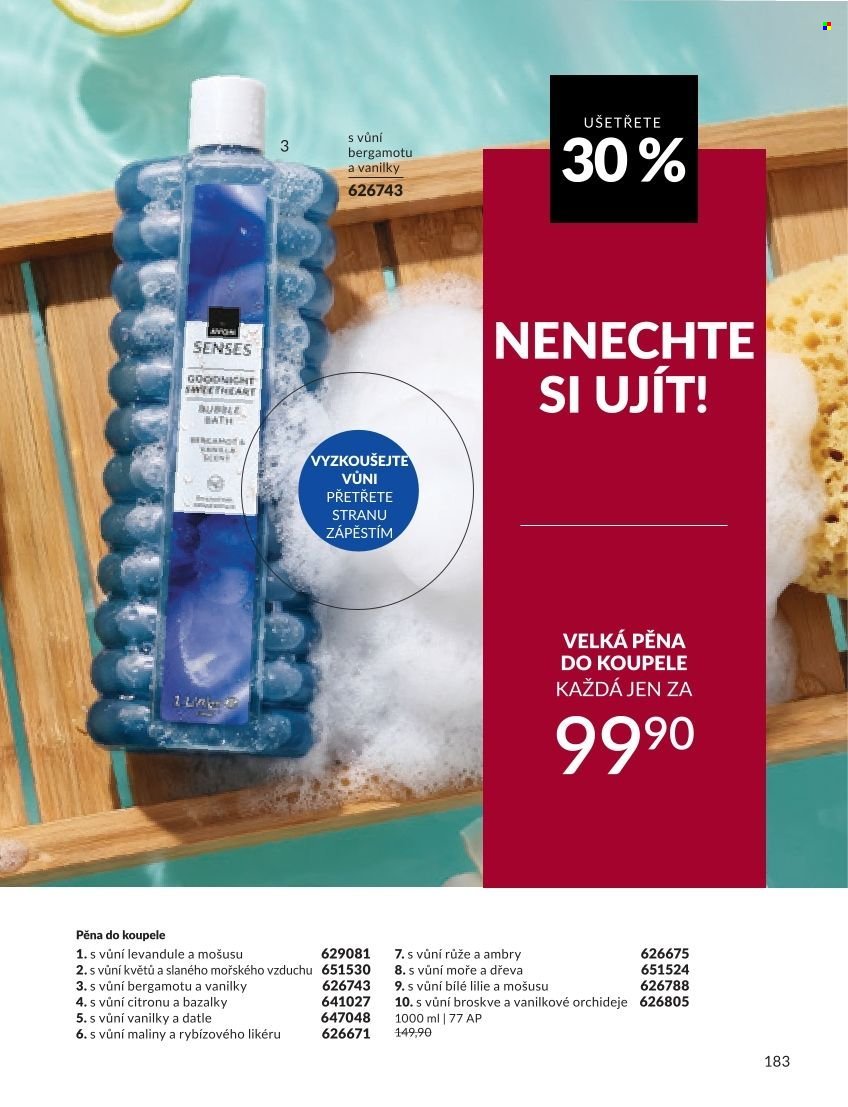 AVON leták - Katalog 9