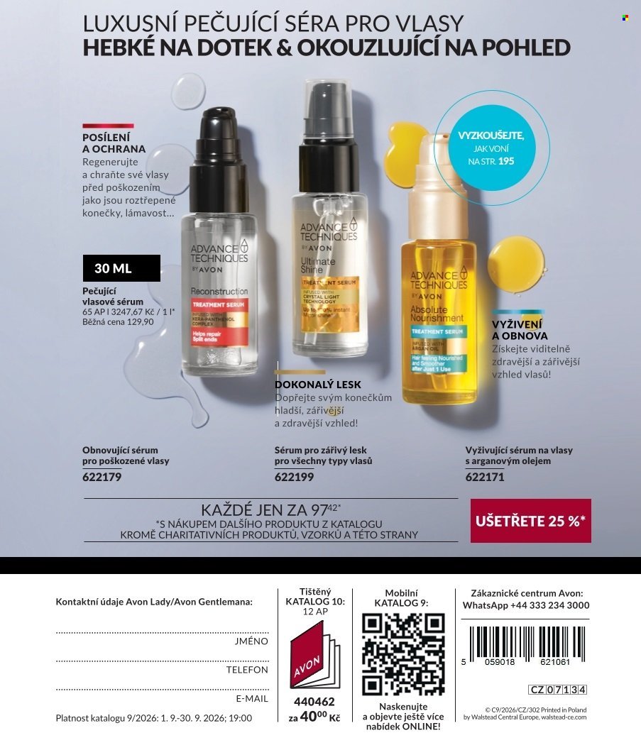 AVON leták - Katalog 9