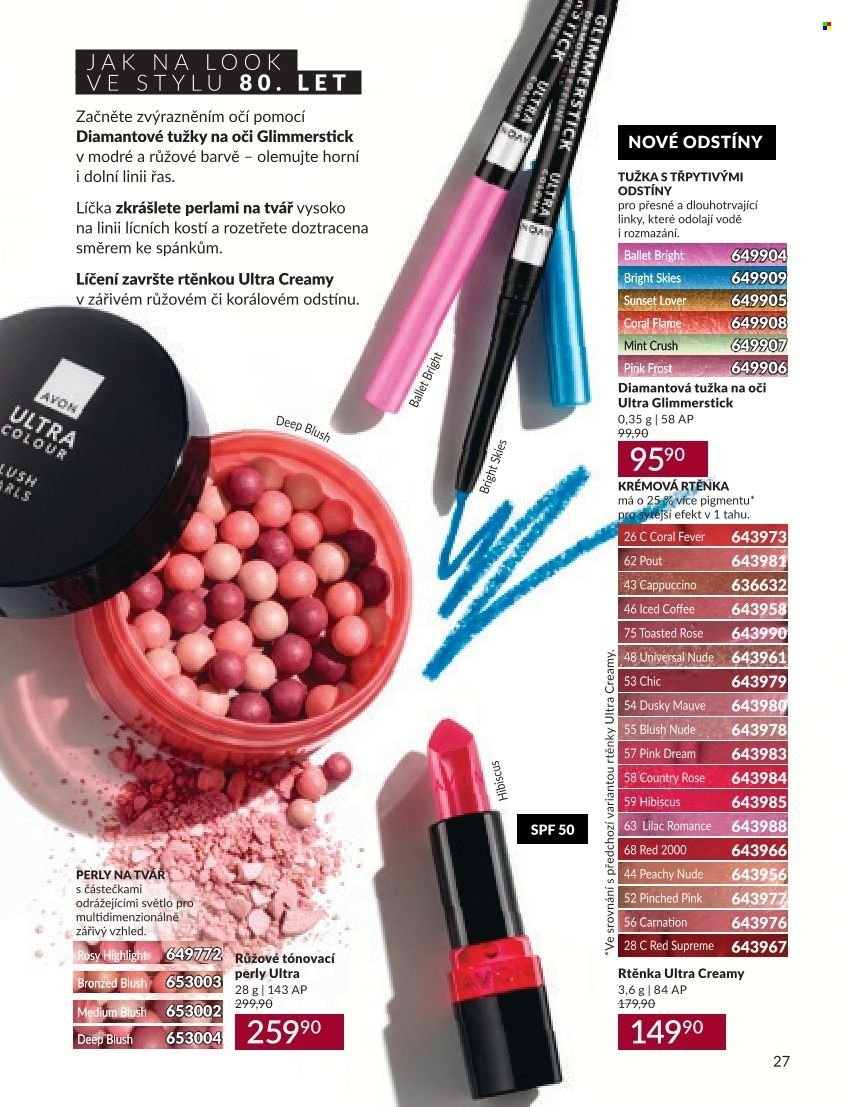 AVON leták - Katalog 9