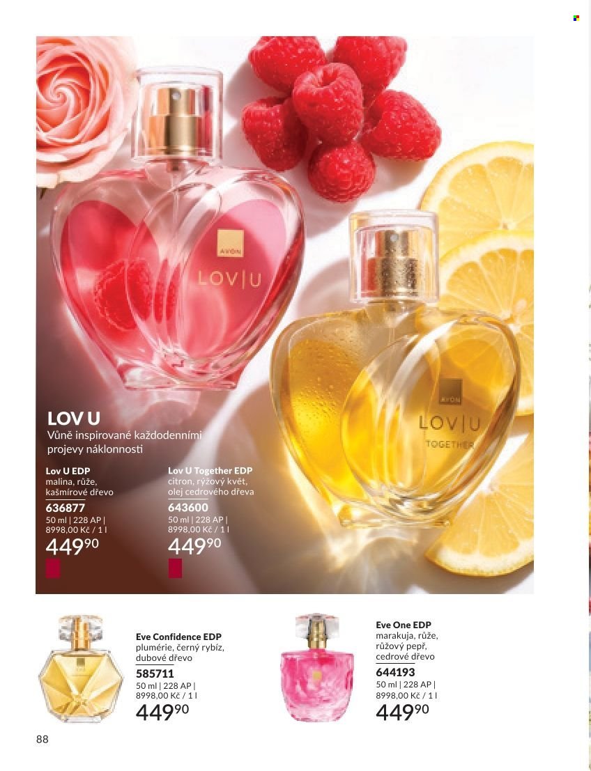 AVON leták - Katalog 9