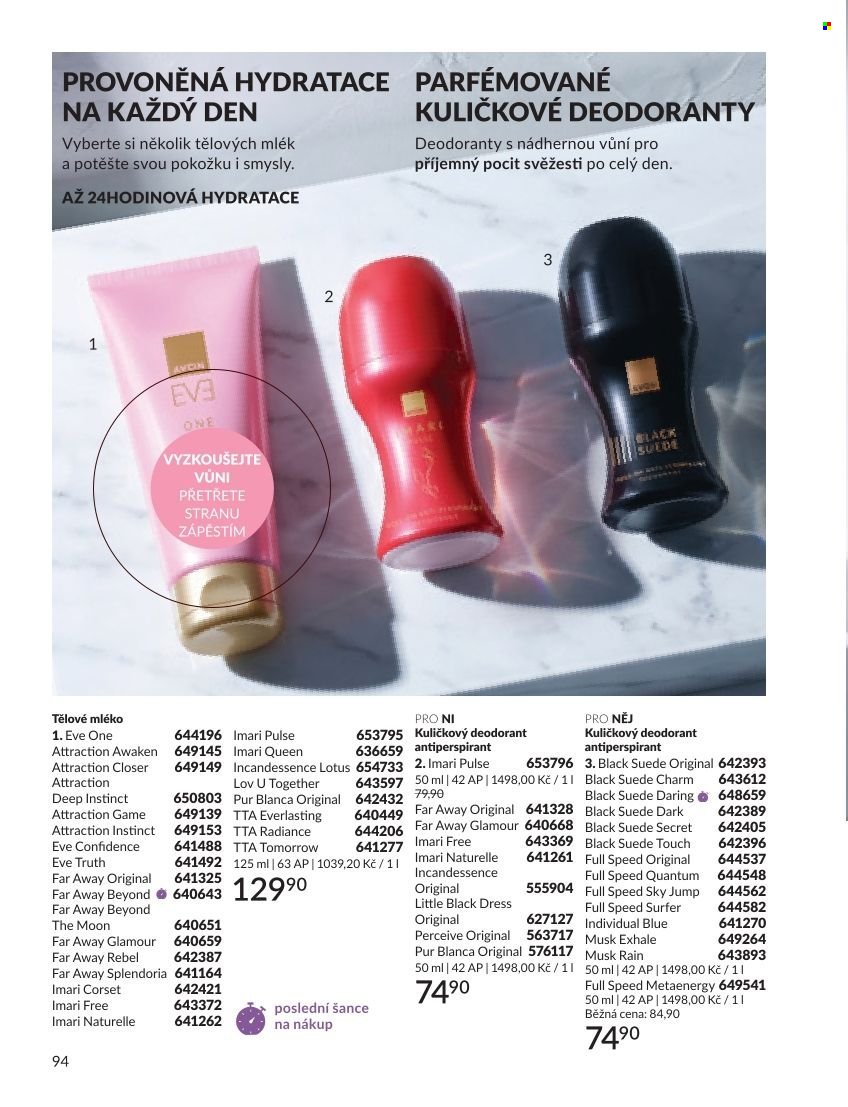 AVON leták - Katalog 9