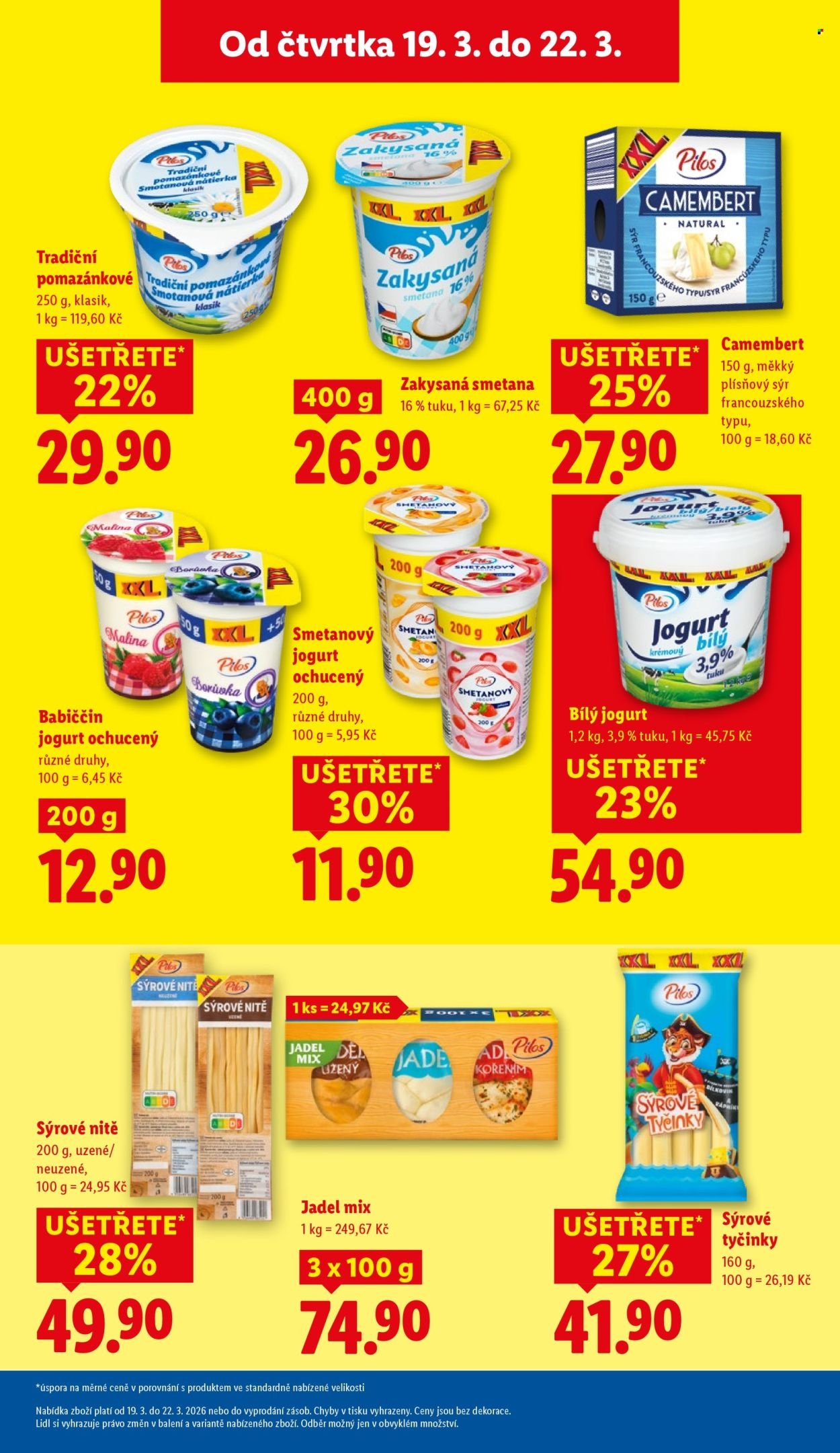 LIDL leták - Od čtvrtka 19.3.2026 (2026-03-19 - 2026-03-22)