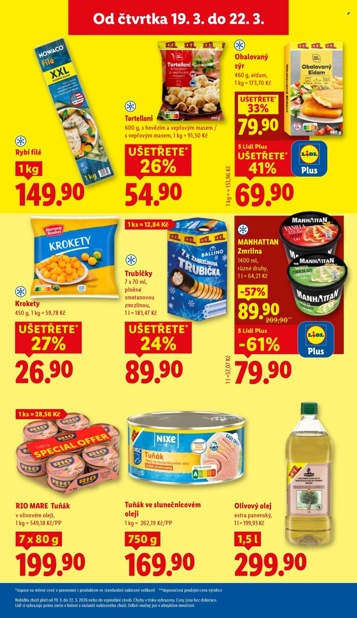 LIDL leták - Od čtvrtka 19.3.2026 (2026-03-19 - 2026-03-22)