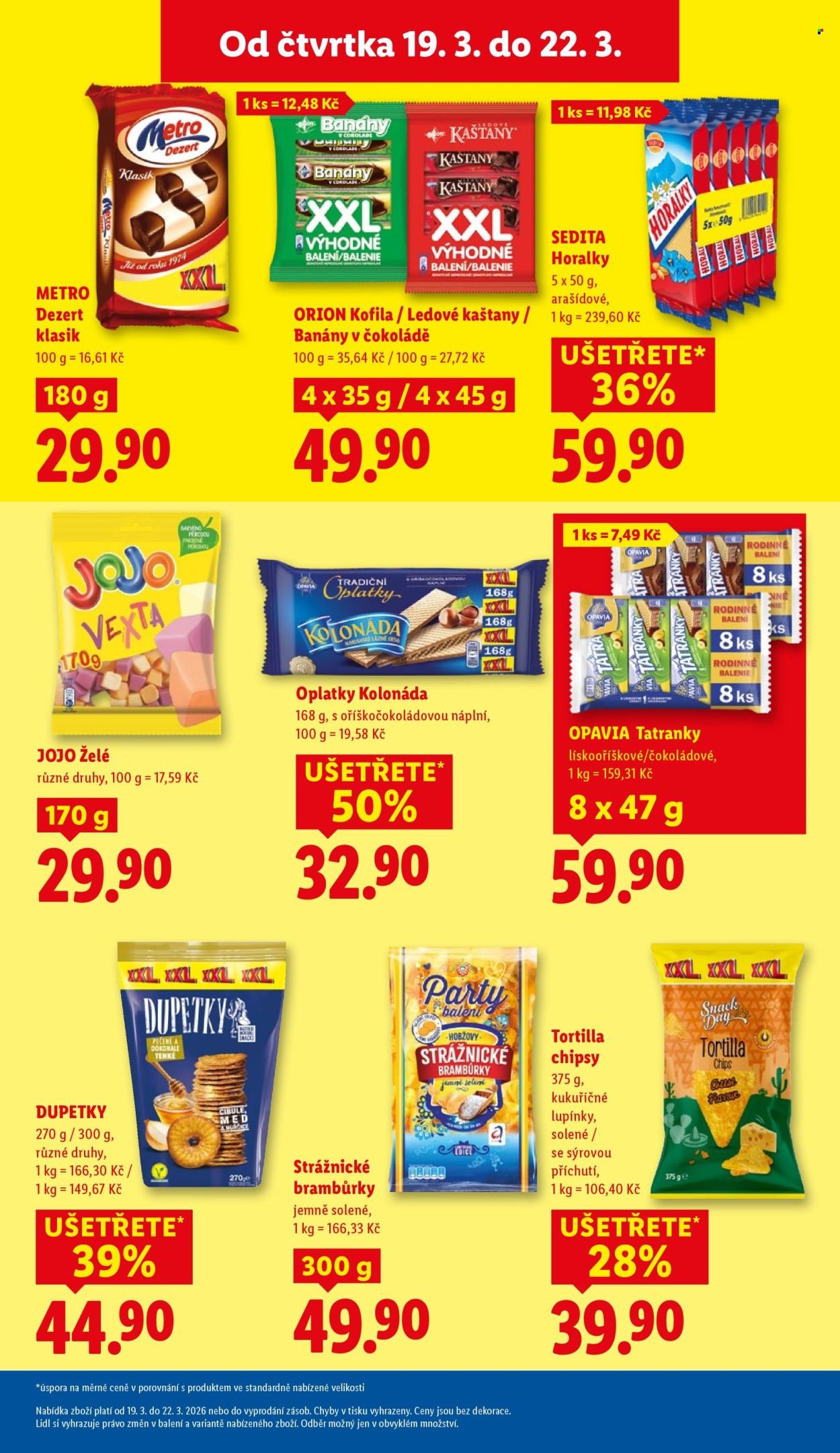 LIDL leták - Od čtvrtka 19.3.2026 (2026-03-19 - 2026-03-22)