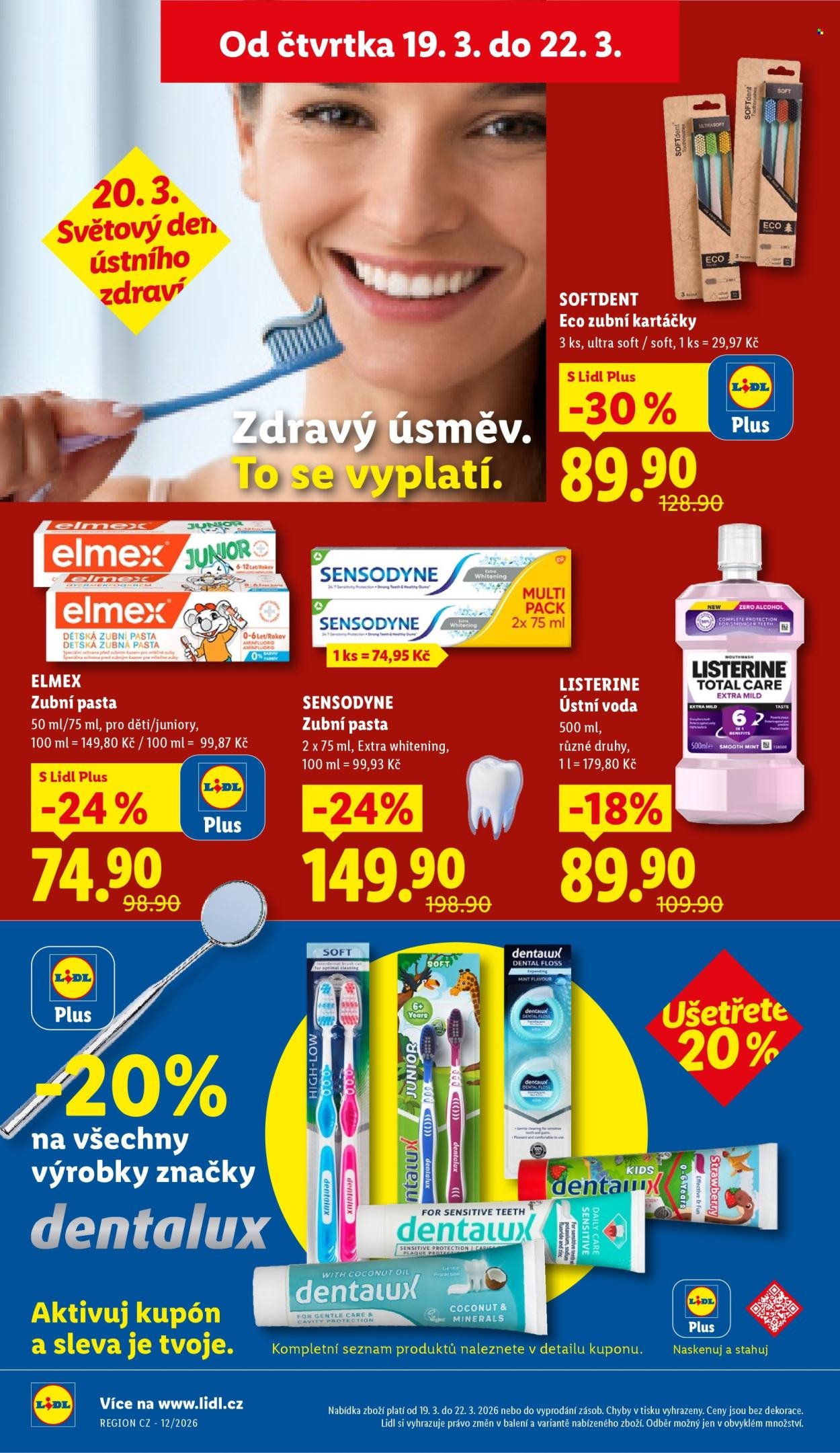 LIDL leták - Od čtvrtka 19.3.2026 (2026-03-19 - 2026-03-22)