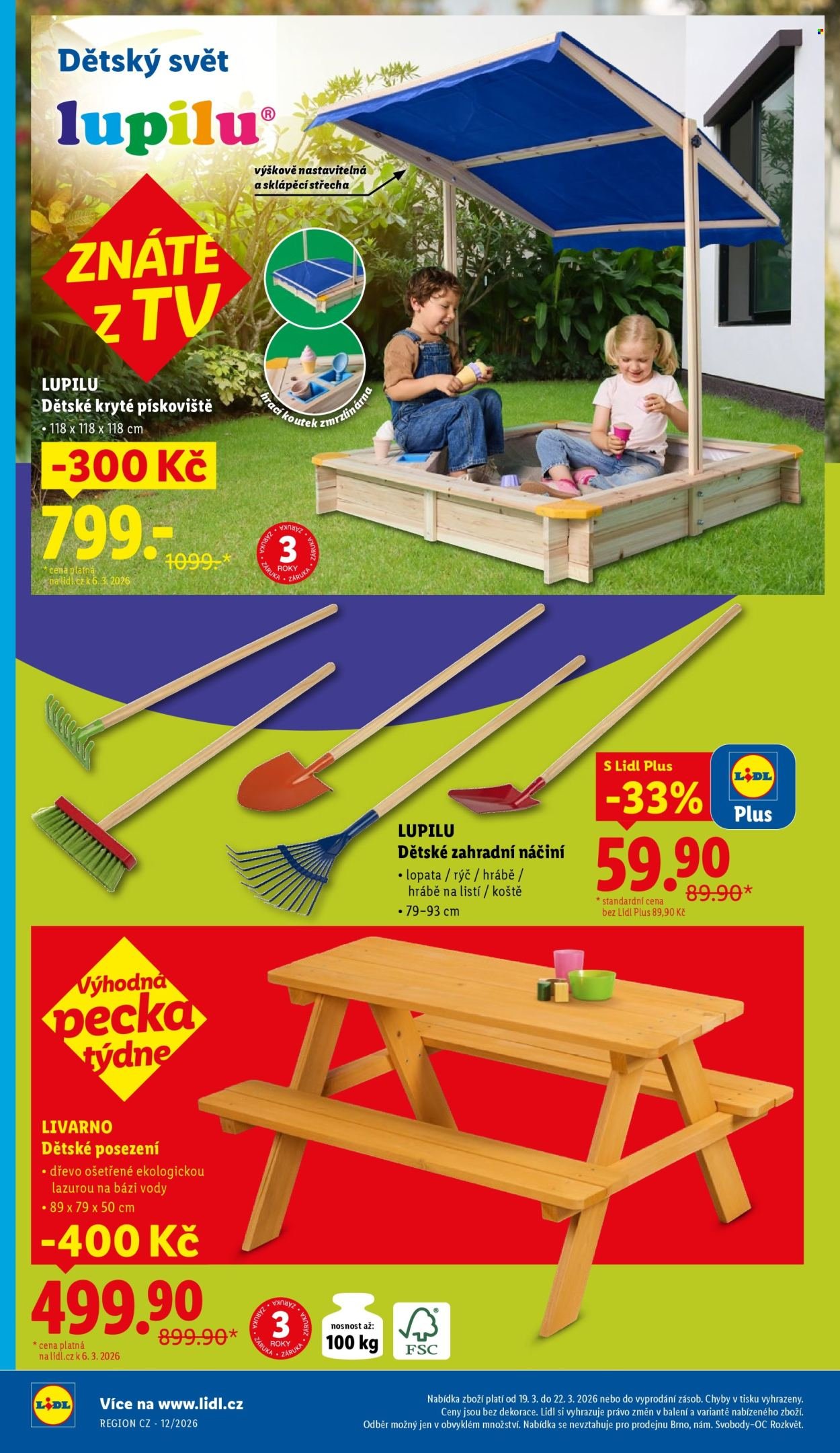 LIDL leták - Od čtvrtka 19.3.2026 (2026-03-19 - 2026-03-22)