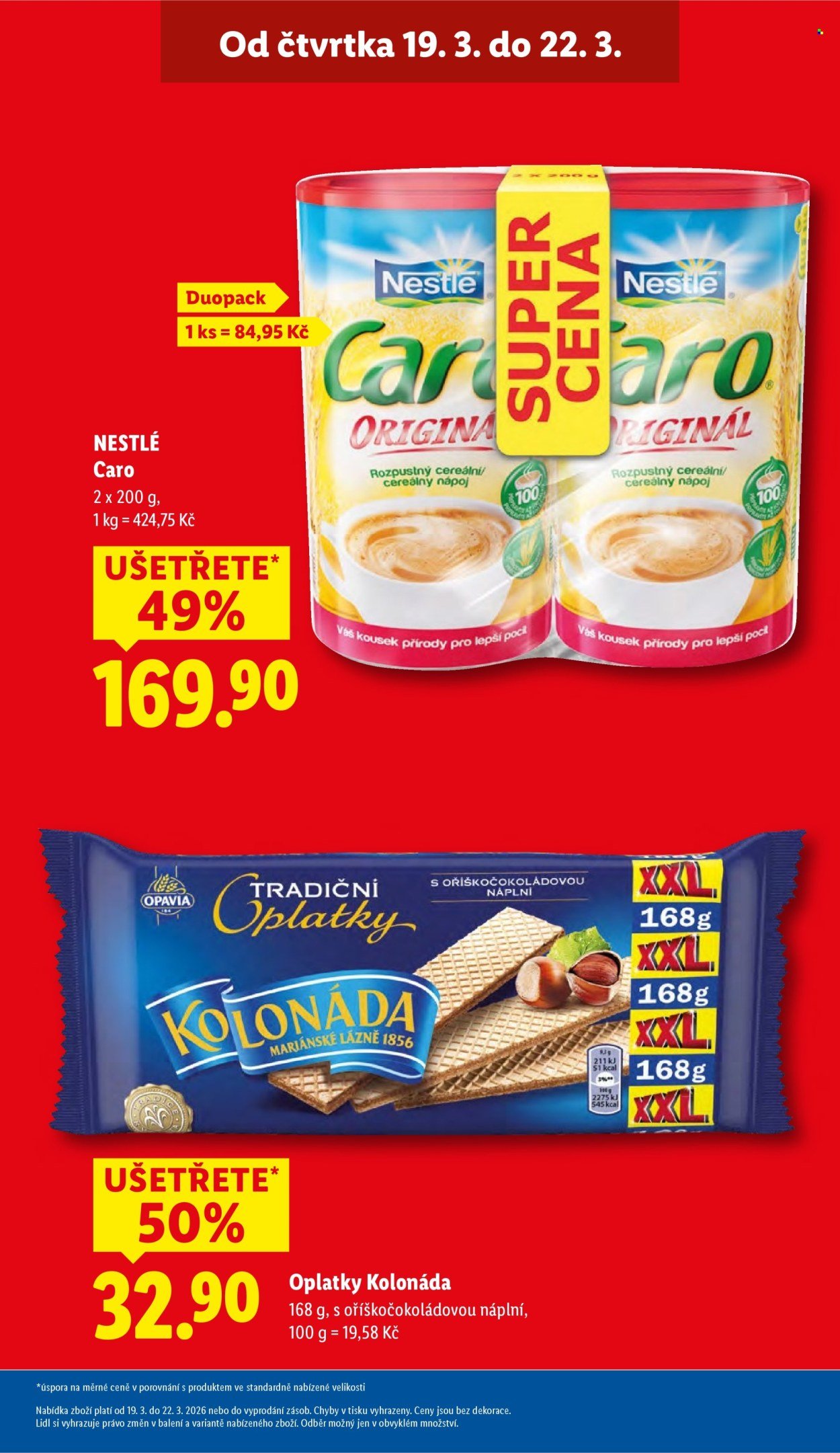 LIDL leták - Od čtvrtka 19.3.2026 (2026-03-19 - 2026-03-22)