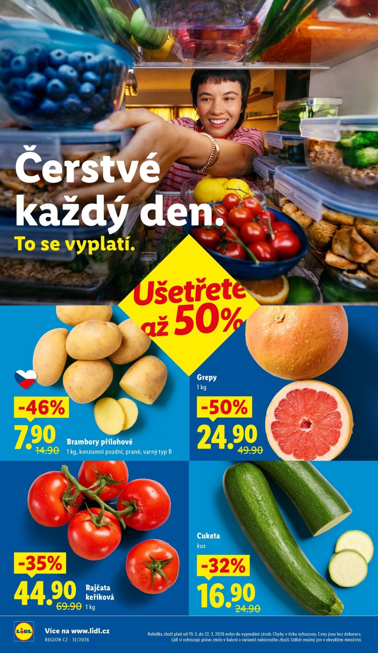 LIDL leták - Od čtvrtka 19.3.2026 (2026-03-19 - 2026-03-22)