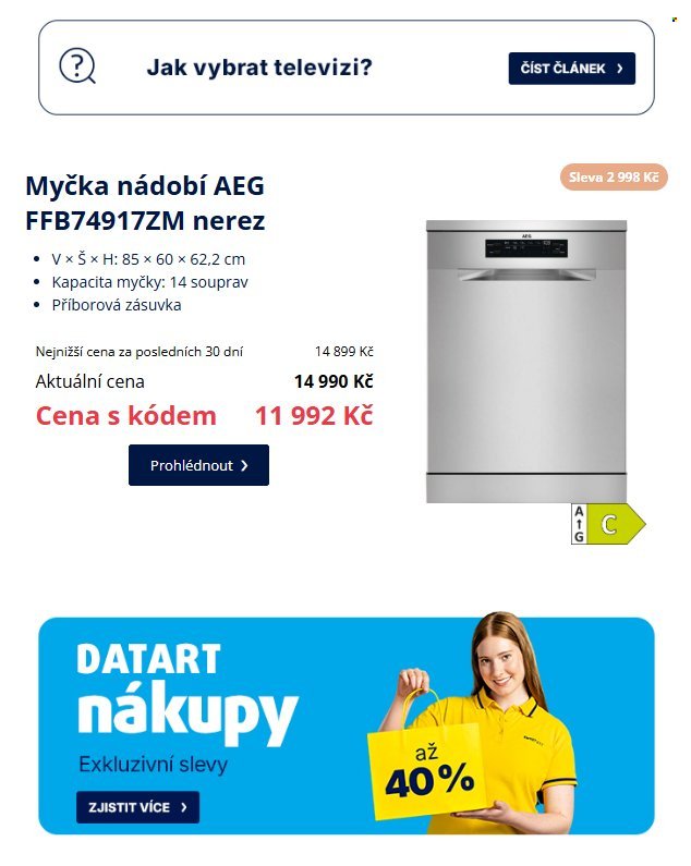 DATART leták - Dopravart (2026-03-31 - 2026-04-02)