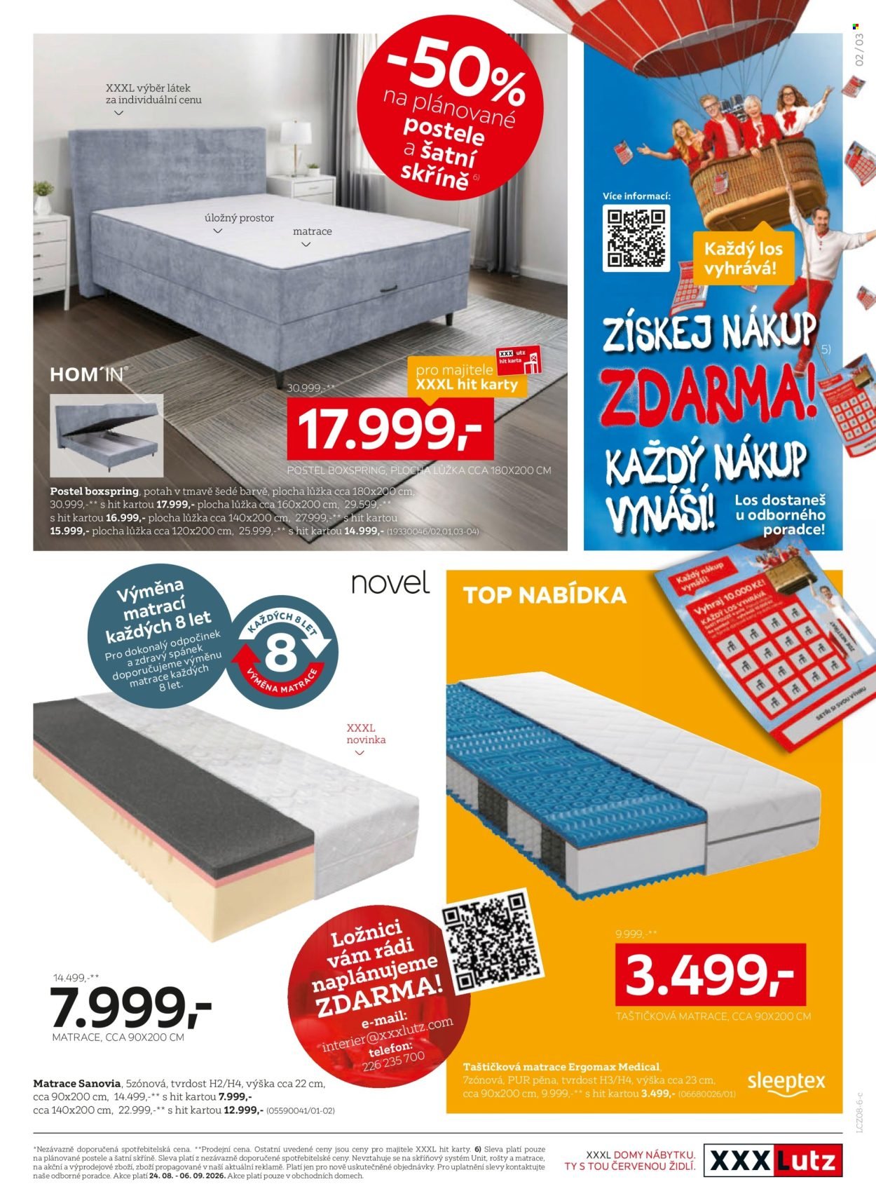 XXXLUTZ leták - Sleva 25 % téměř na celý nákup!