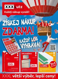 XXXLUTZ leták - Sleva 25 % téměř na celý nákup!