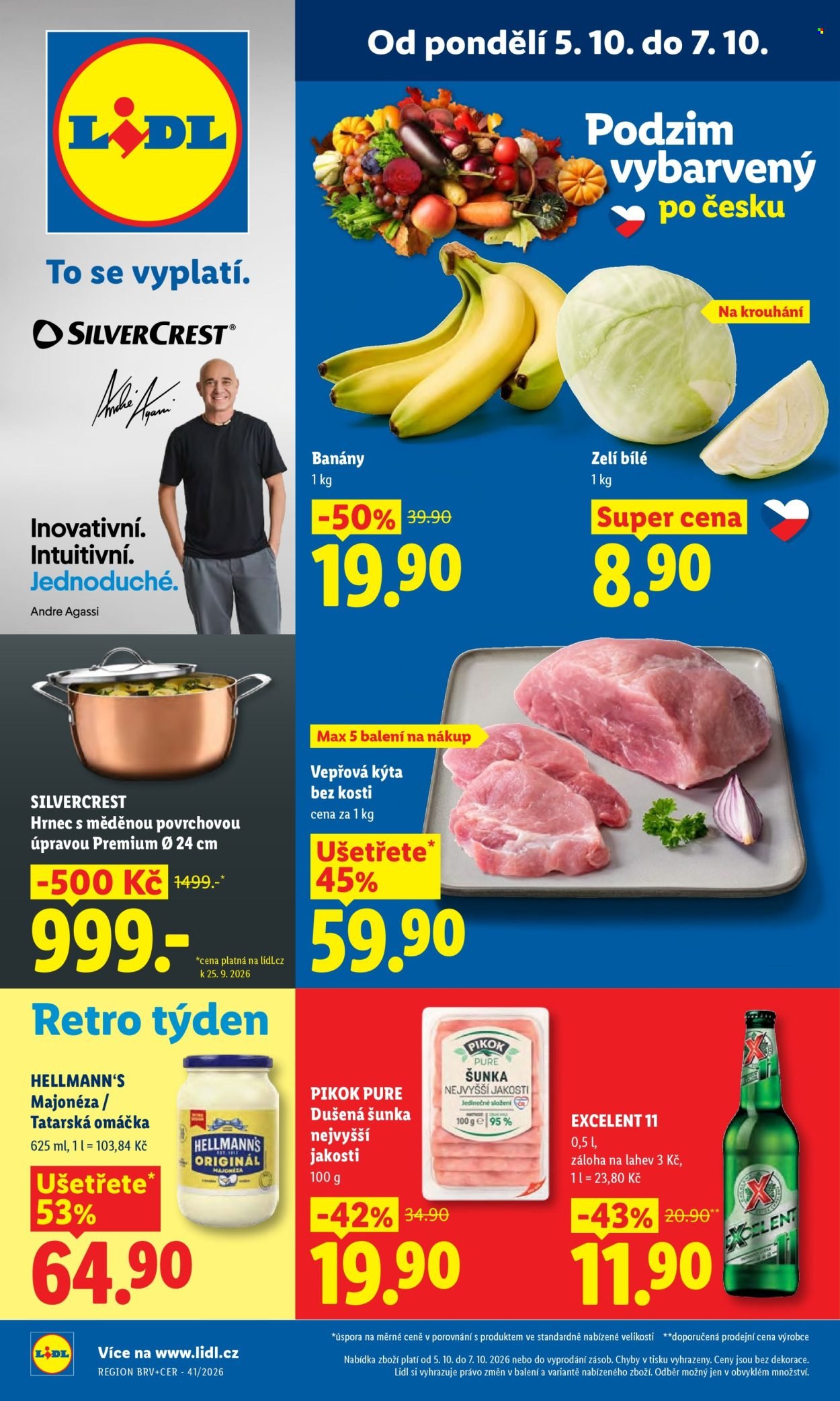 LIDL leták - Od pondělí 5.10.2026
