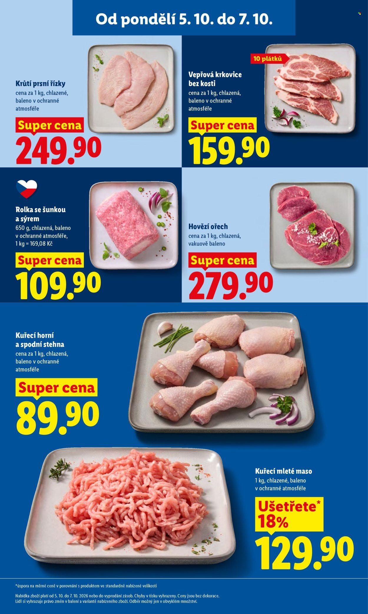 LIDL leták - Od pondělí 5.10.2026