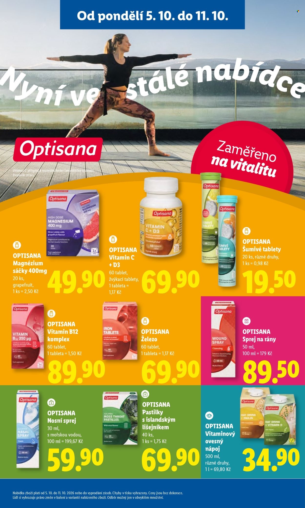 LIDL leták - Od pondělí 5.10.2026