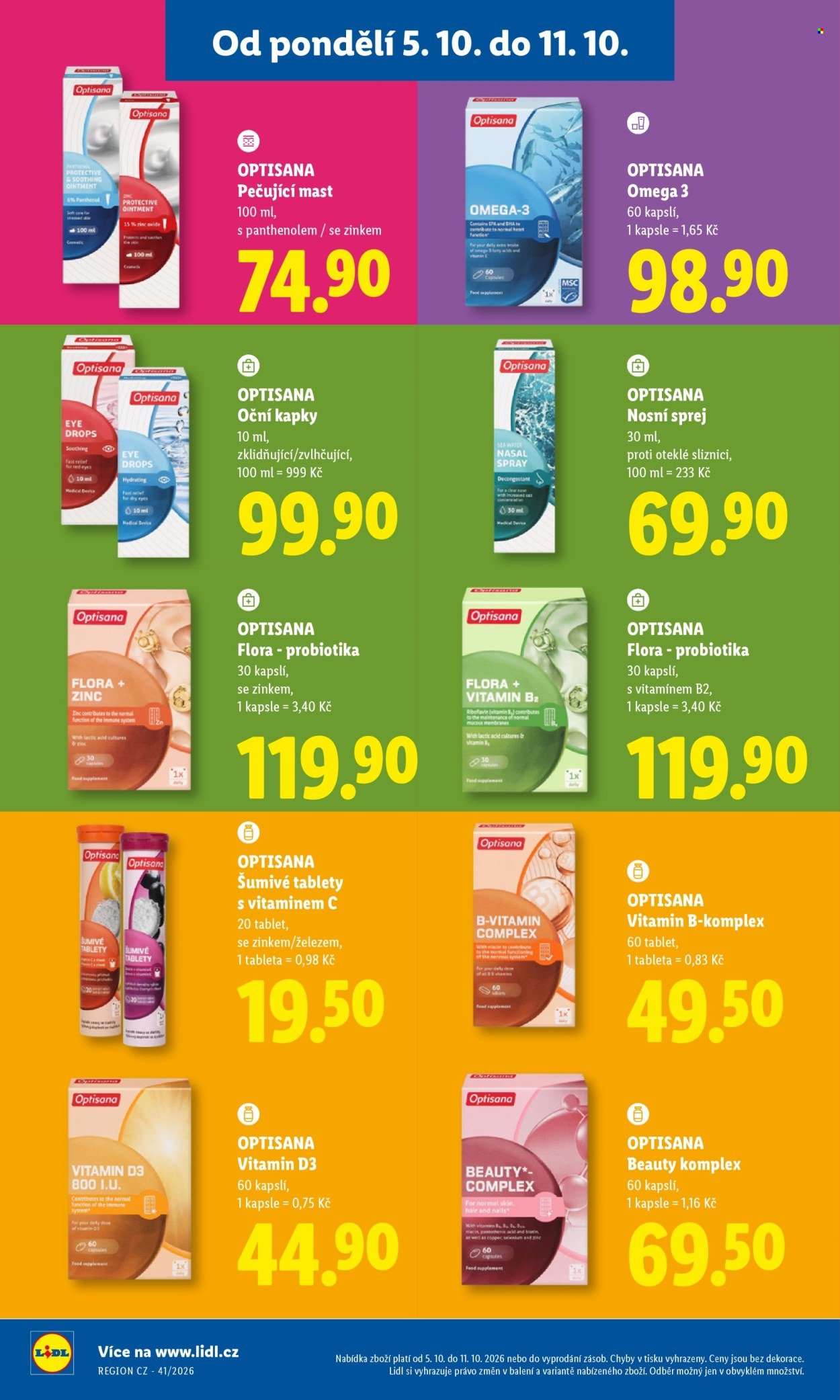 LIDL leták - Od pondělí 5.10.2026